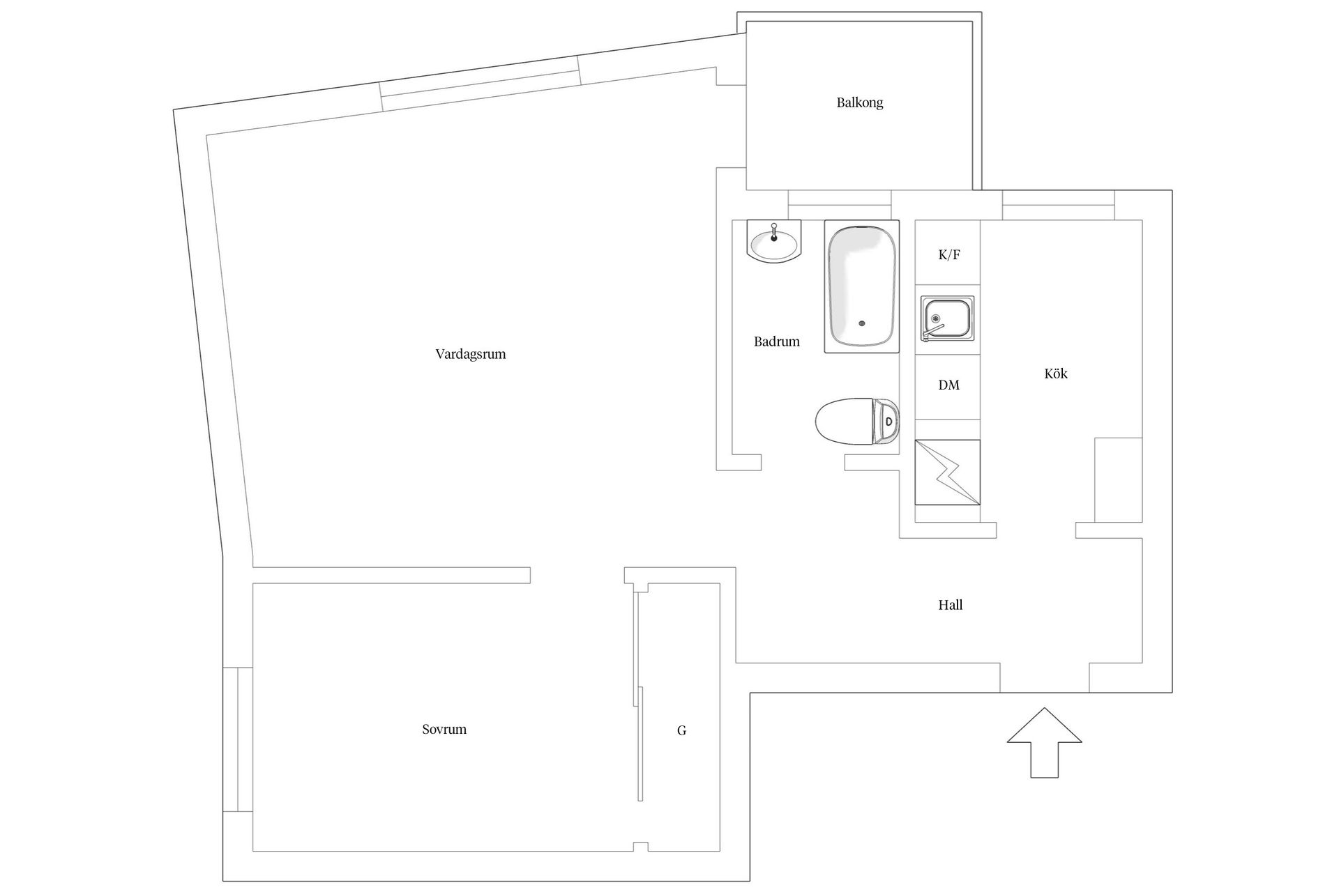 Bostadsrätt, Ödmårdsvägen 7, Bromma - Traneberg, Stockholm