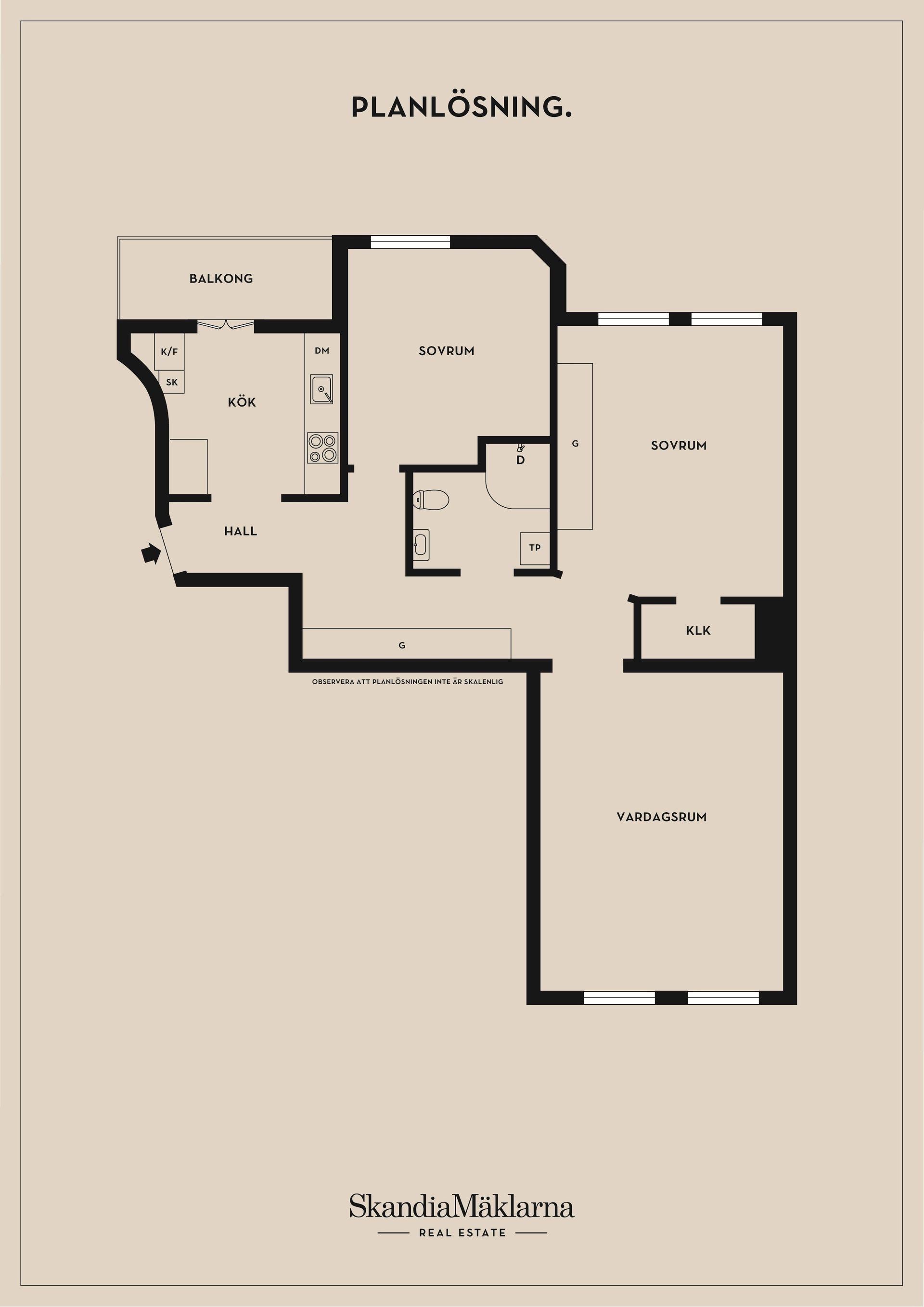 Bostadsrätt, Roslagsgatan 21, 2,5tr, Vasastan, Stockholm