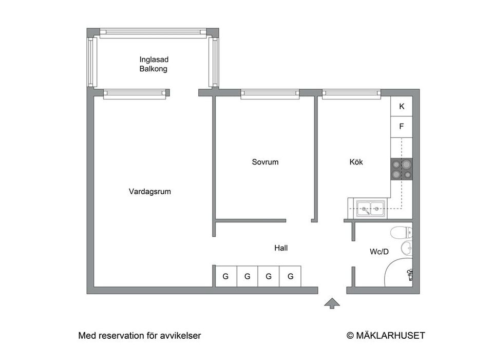Bostadsrätt, Sockerbruksgatan 9a, Ängelholm
