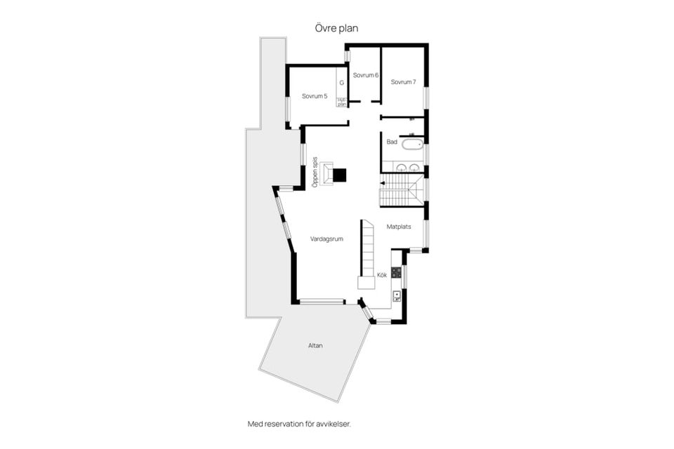 Villa, Strandpromenaden 71, Nacka