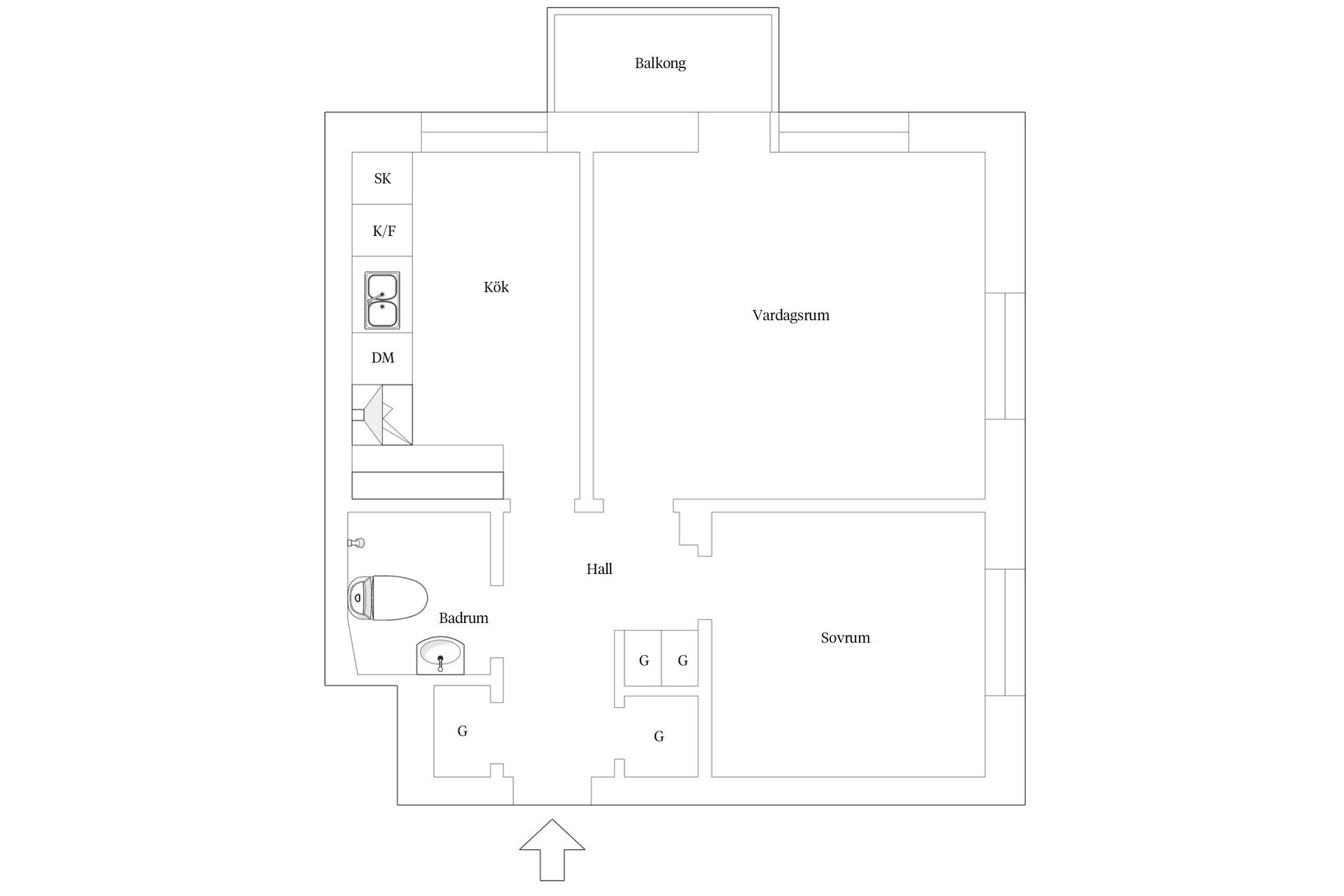 Bostadsrätt, Simrishamnsvägen 21, Björkhagen, Stockholm