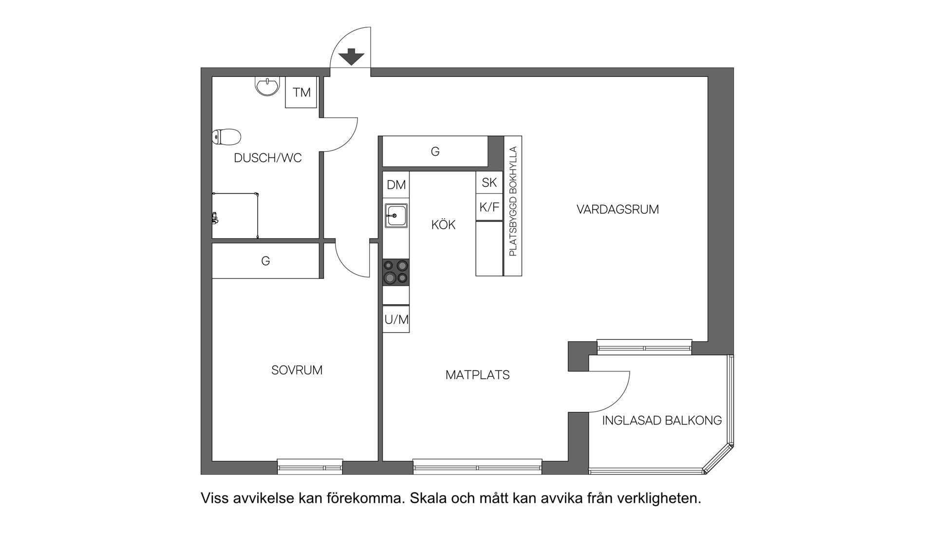 Bostadsrätt, Oxbacksgatan 7, Centralt - Djäkneberget, Västerås