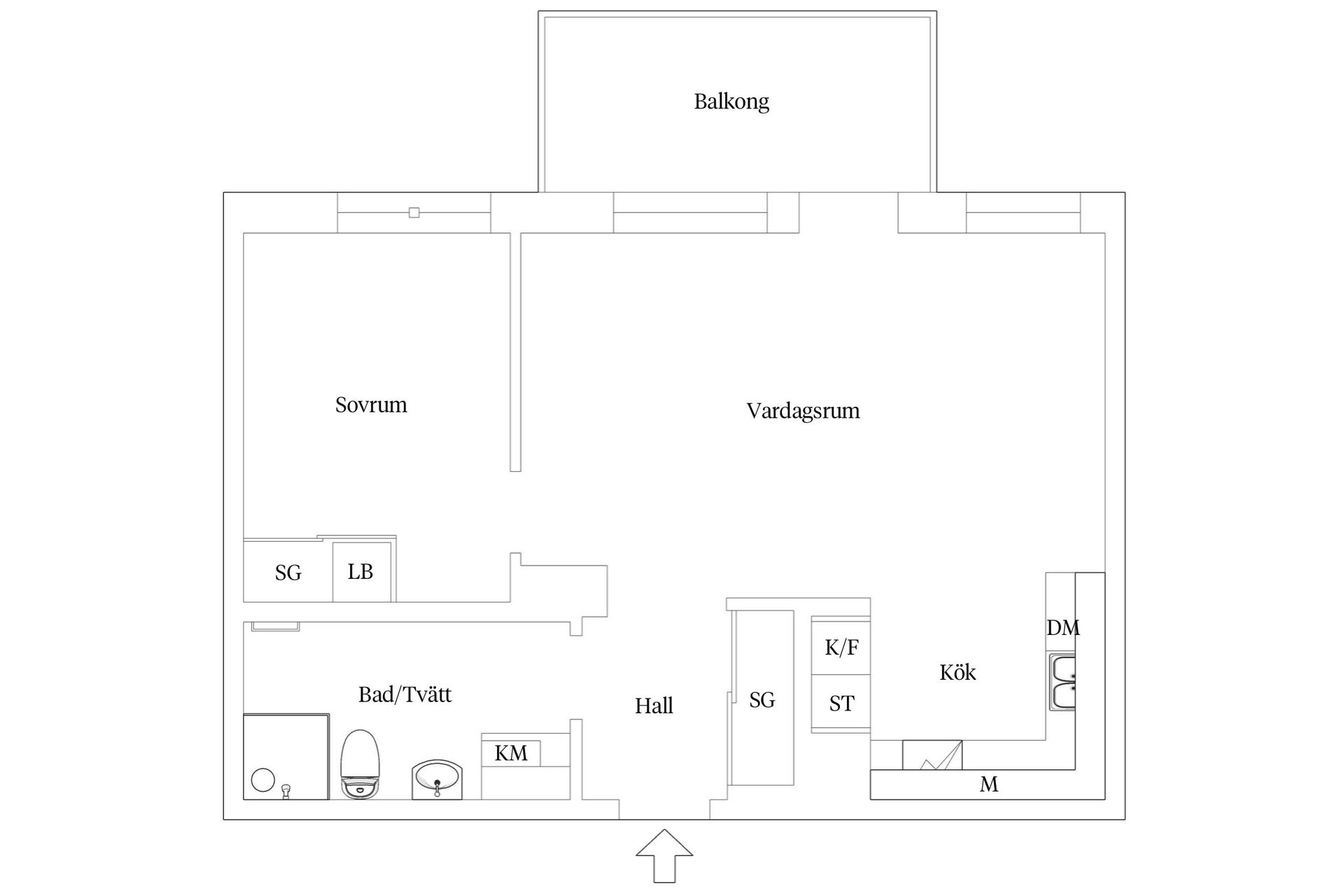Bostadsrätt, Pildammsvägen 8 C, Triangeln, Malmö