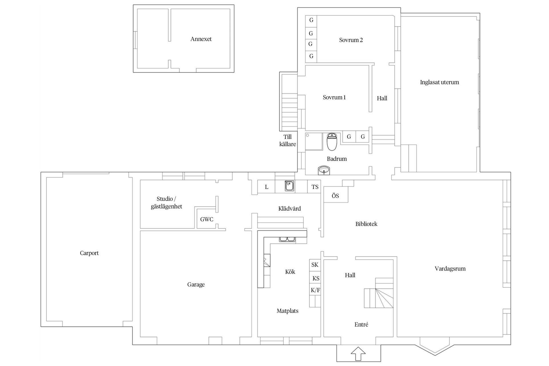 Villa, Boltensternsvägen 28A, Höllviken, Vellinge