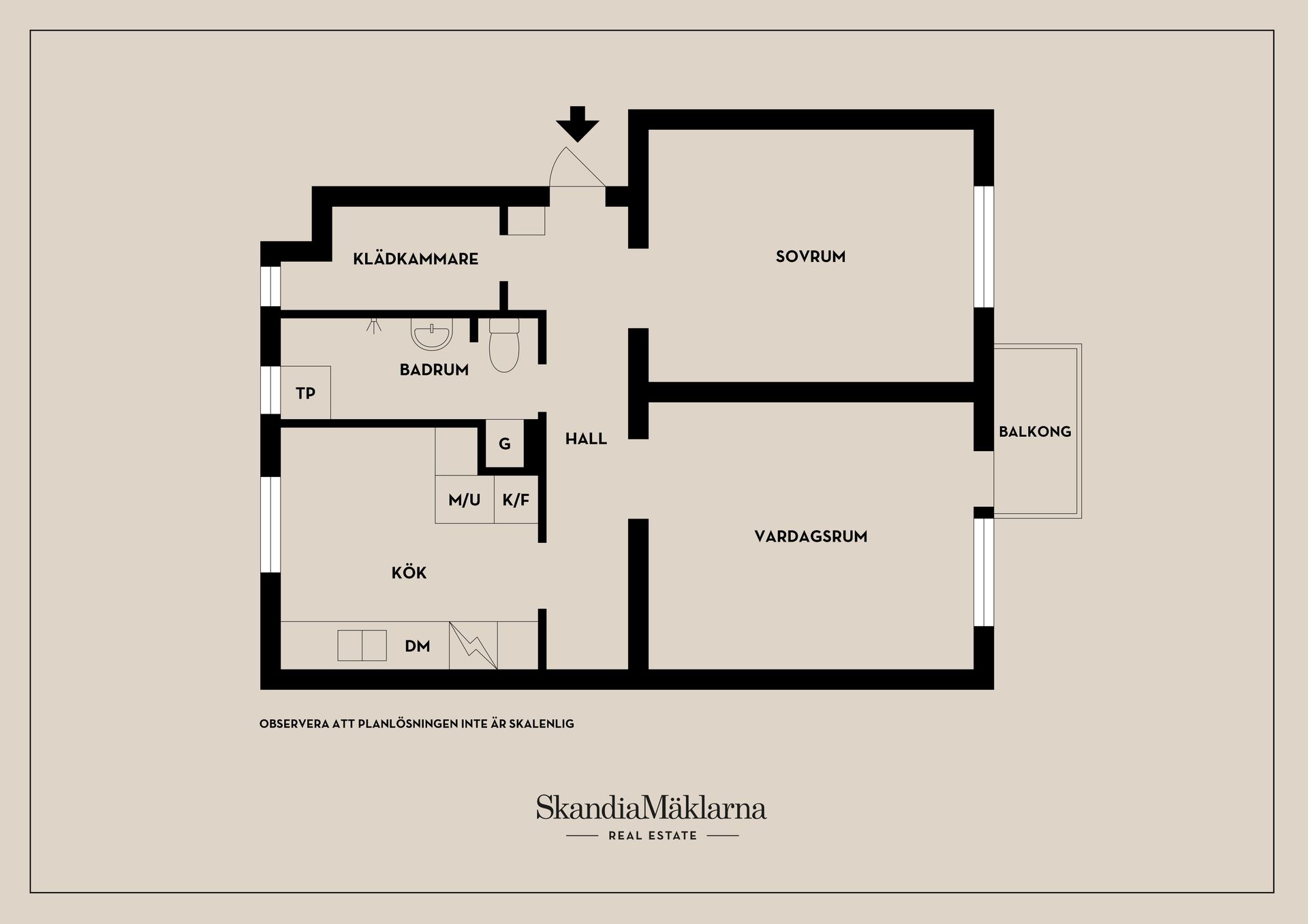 Bostadsrätt, Kvarnbacksvägen 66, Riksby, Stockholm