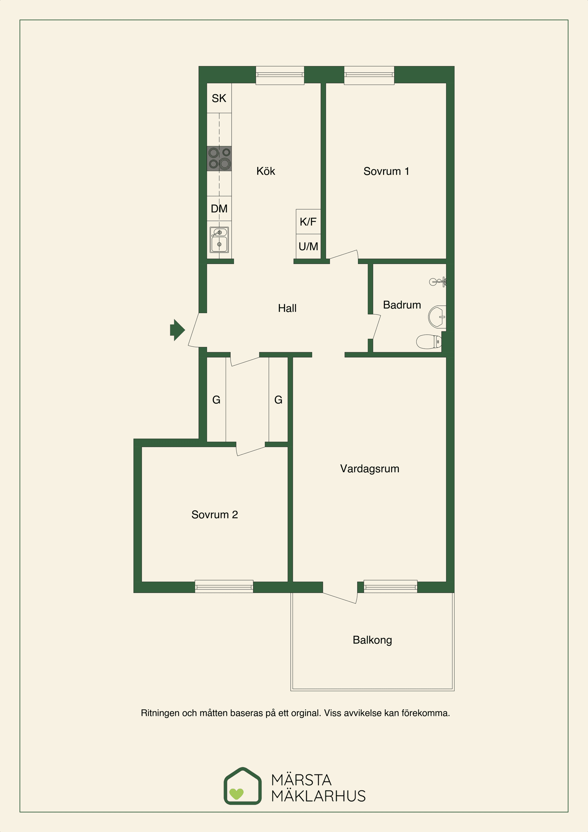 Bostadsrätt, Sätunavägen 12D, Märsta Centralt, Sigtuna