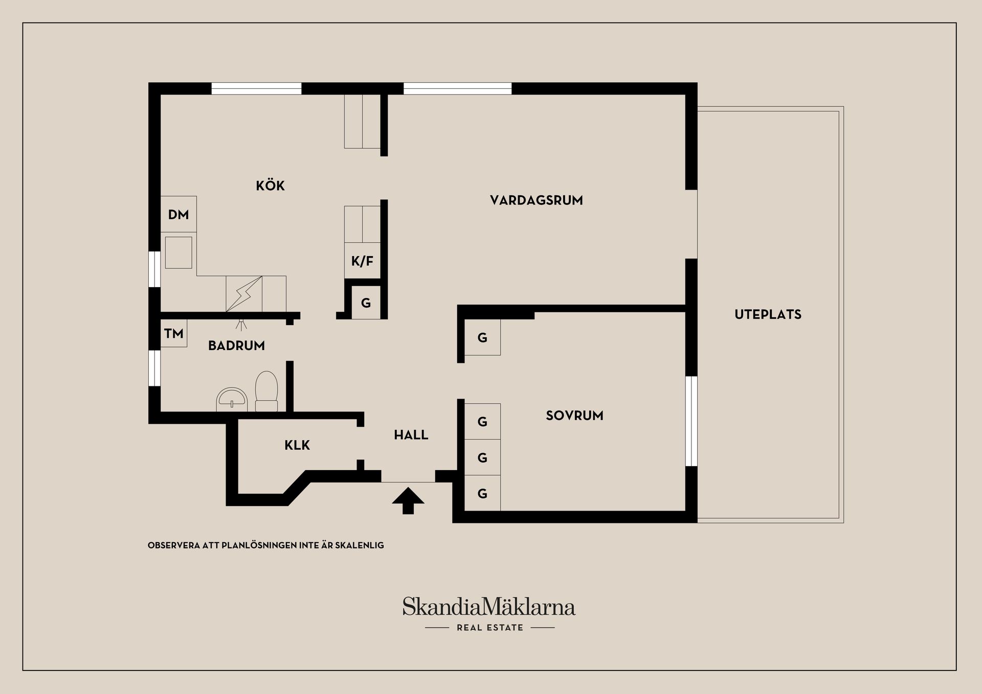Bostadsrätt, Slaggvägen 5, Johannesfred, Stockholm