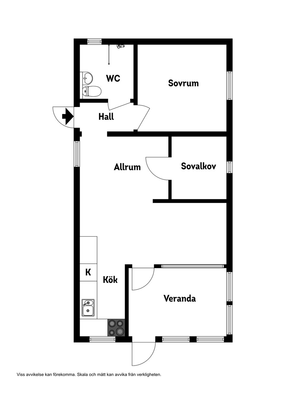 Fritidshus, Valjeslätten 8808, Sölvesborg