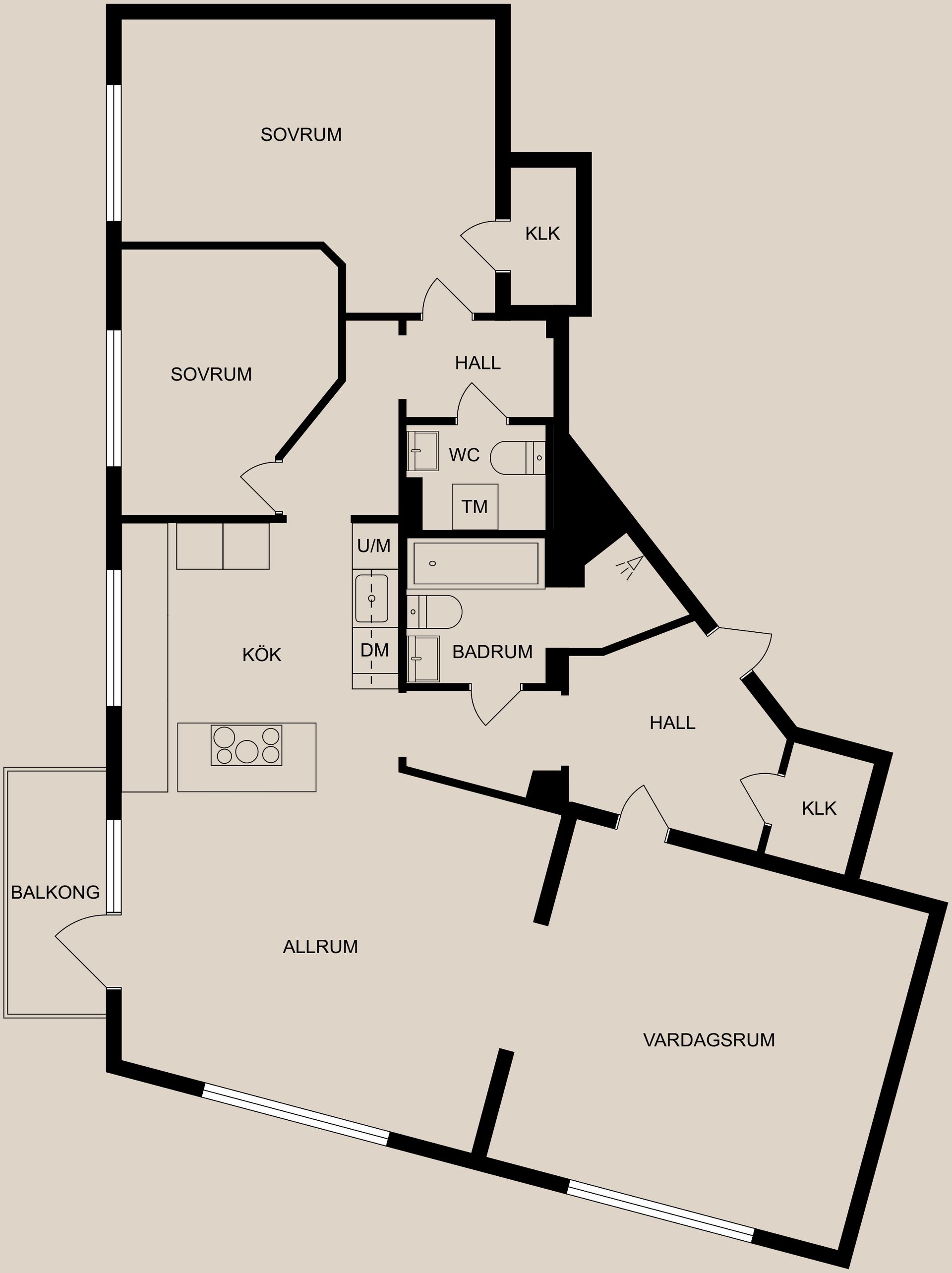 Bostadsrätt, Odaltorg 3, Centralt, Öster, Norrköping