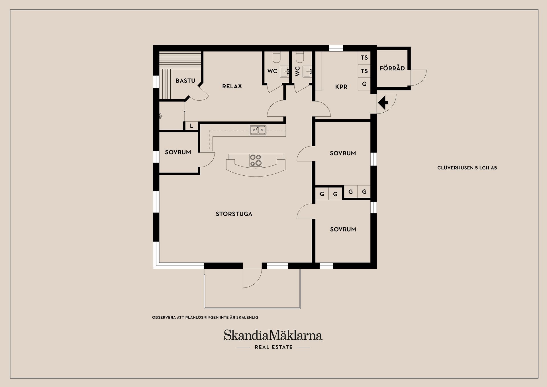 Bostadsrätt, Clüverhusen 5 lgh A5, Högfjället, Malung-Sälen