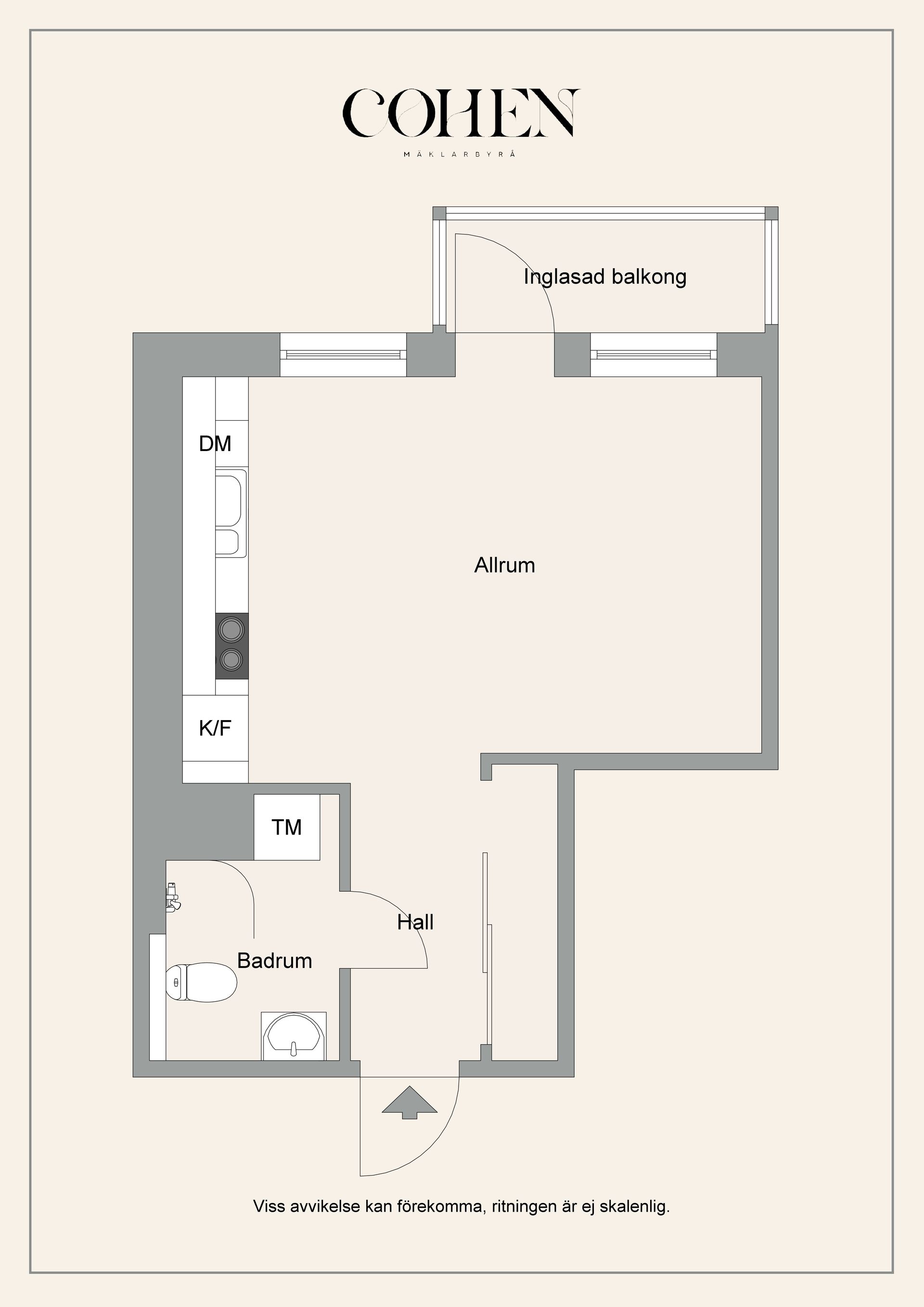 Bostadsrätt, Industrigatan 25, Kungsängen, Uppsala