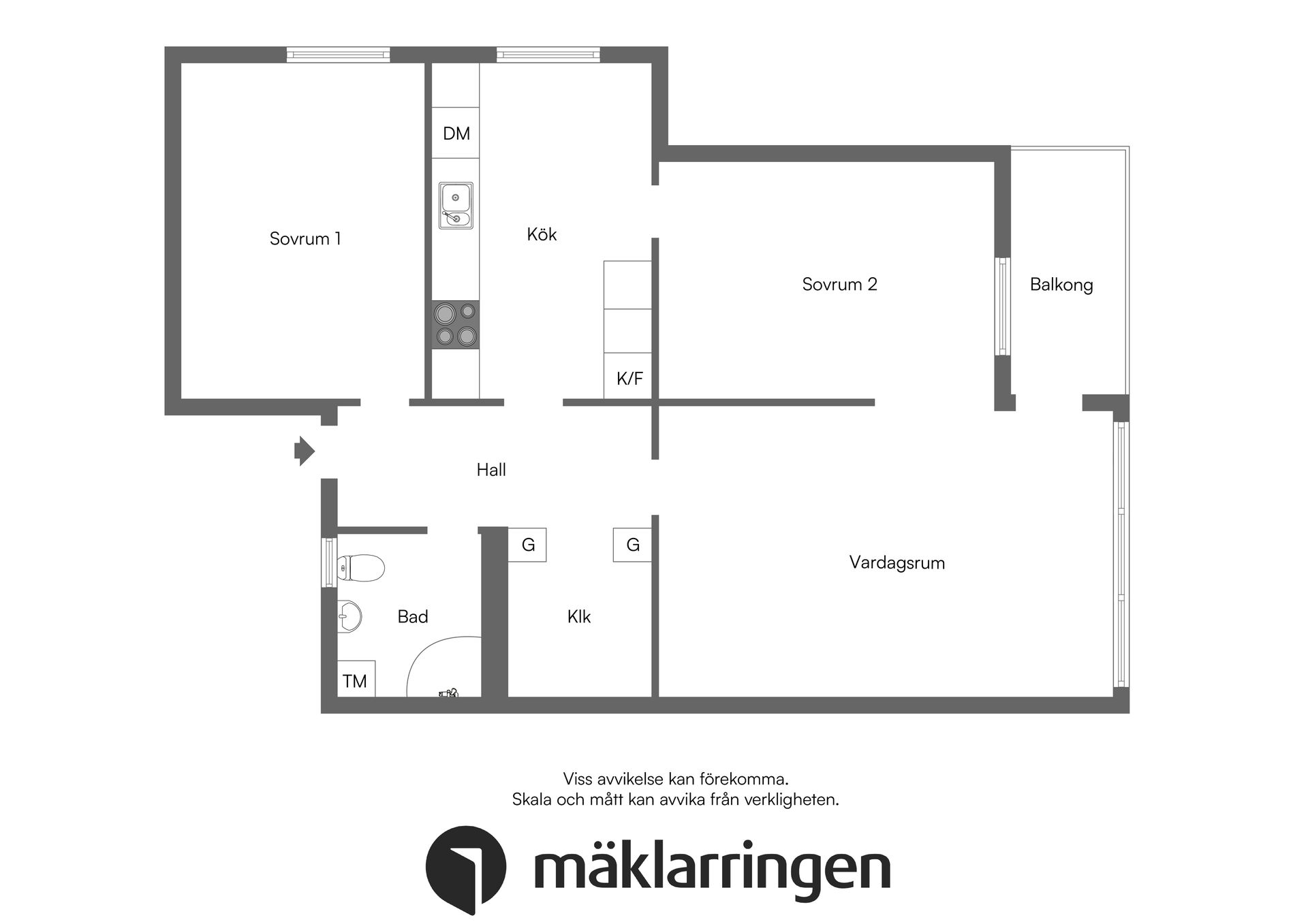 Bostadsrätt, Mirabellbacken 9, 5tr, Hässelby Strand, Stockholm