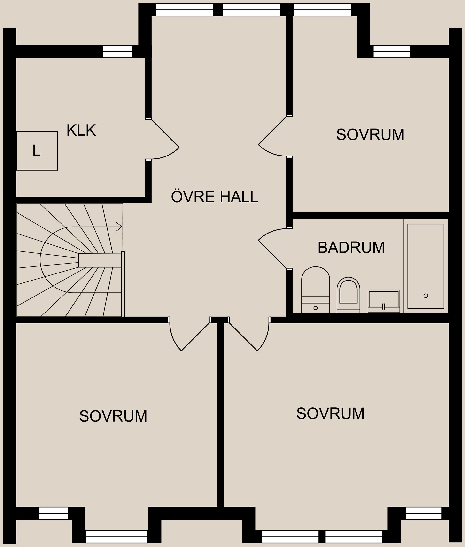 Radhus, Tornvägen 45, Broby, Söderköping