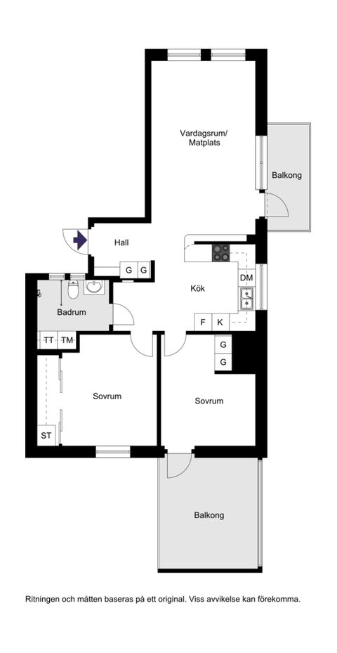 Bostadsrätt, Skånegatan 62, Halmstad centrum, Halmstad