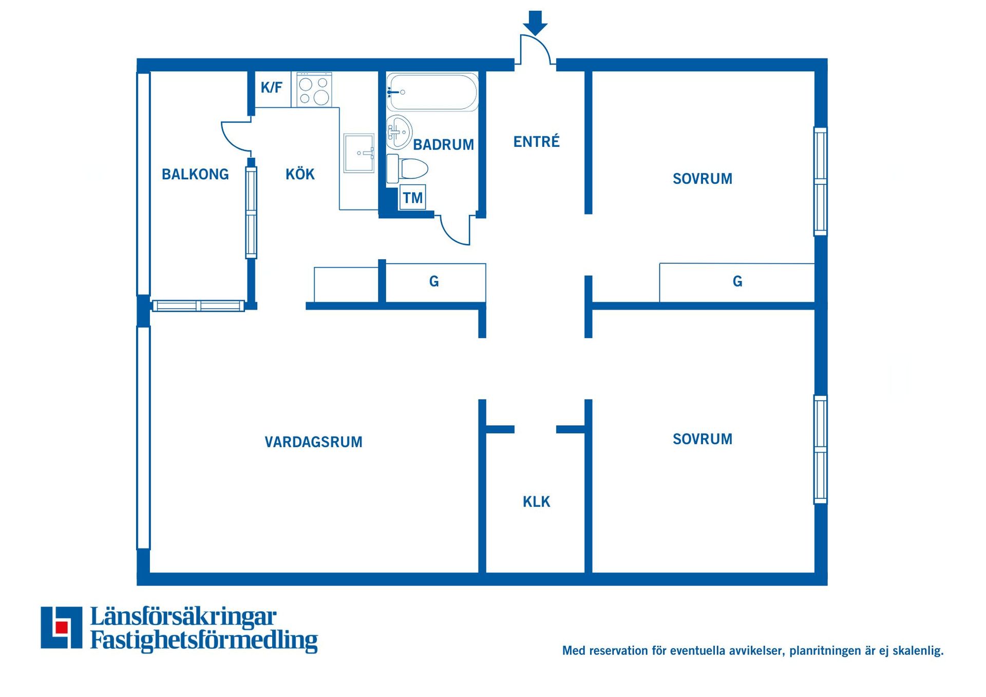 Bostadsrätt, Ågatan 8B, Centrum, Sjöbo
