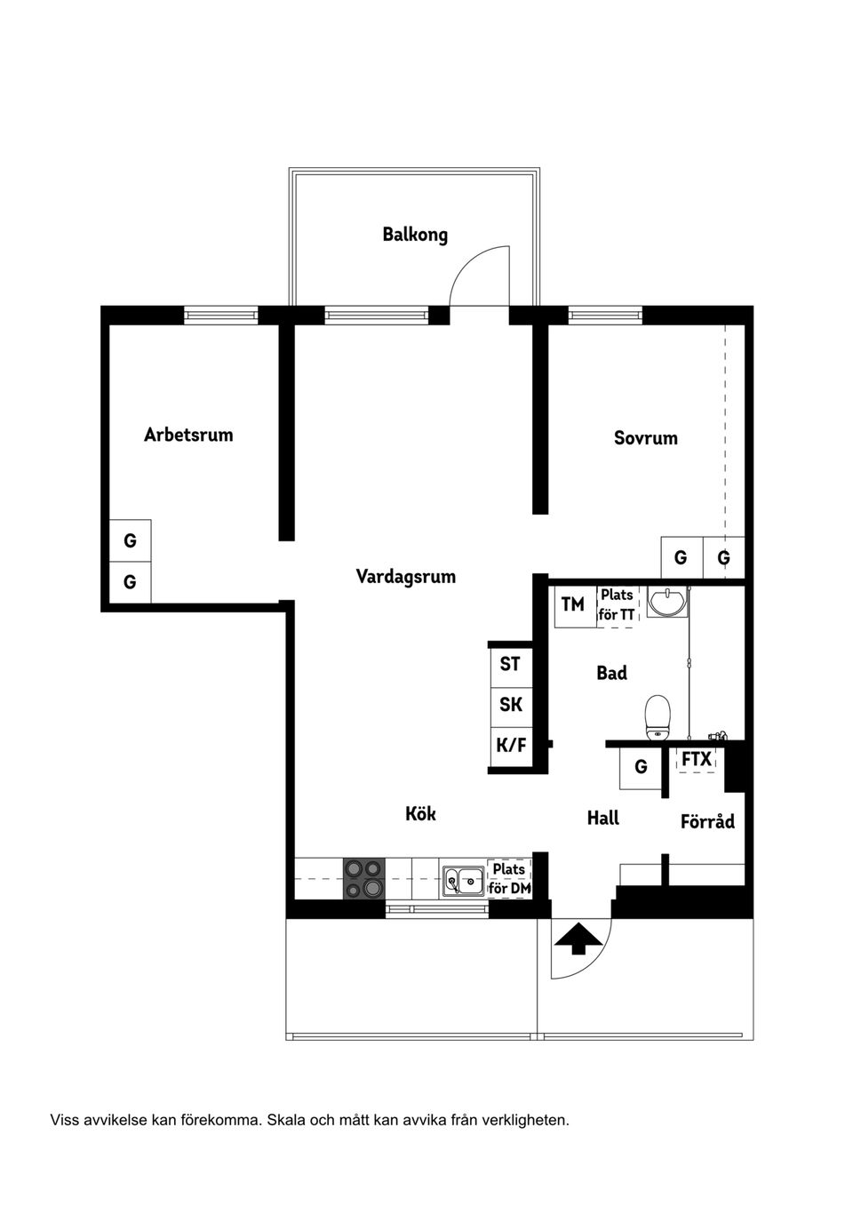 Bostadsrätt, Sjudarevägen 18F, Visby - Terra Nova, Gotland
