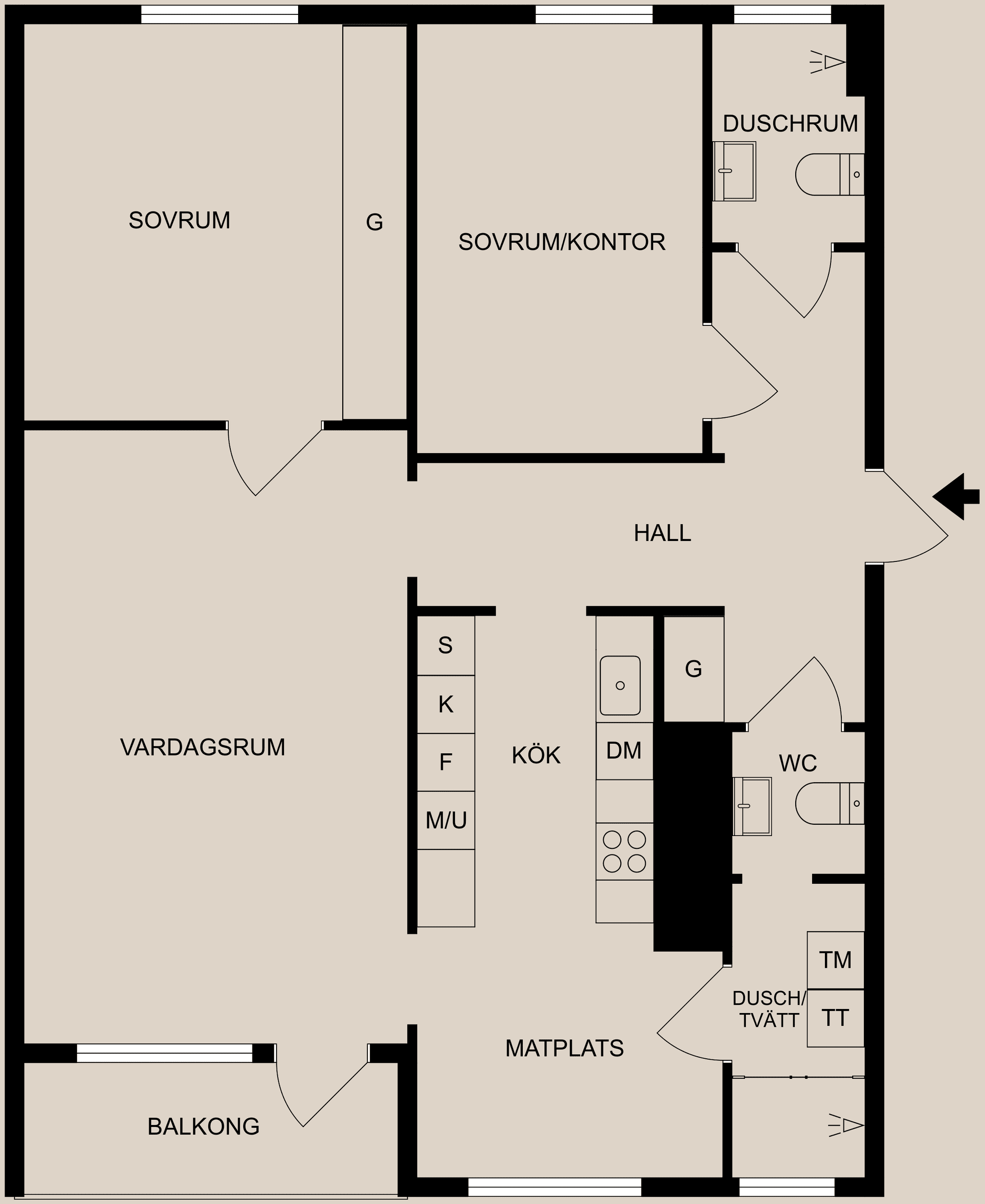 Bostadsrätt, Pinnmogatan 16, Vilbergen, Norrköping
