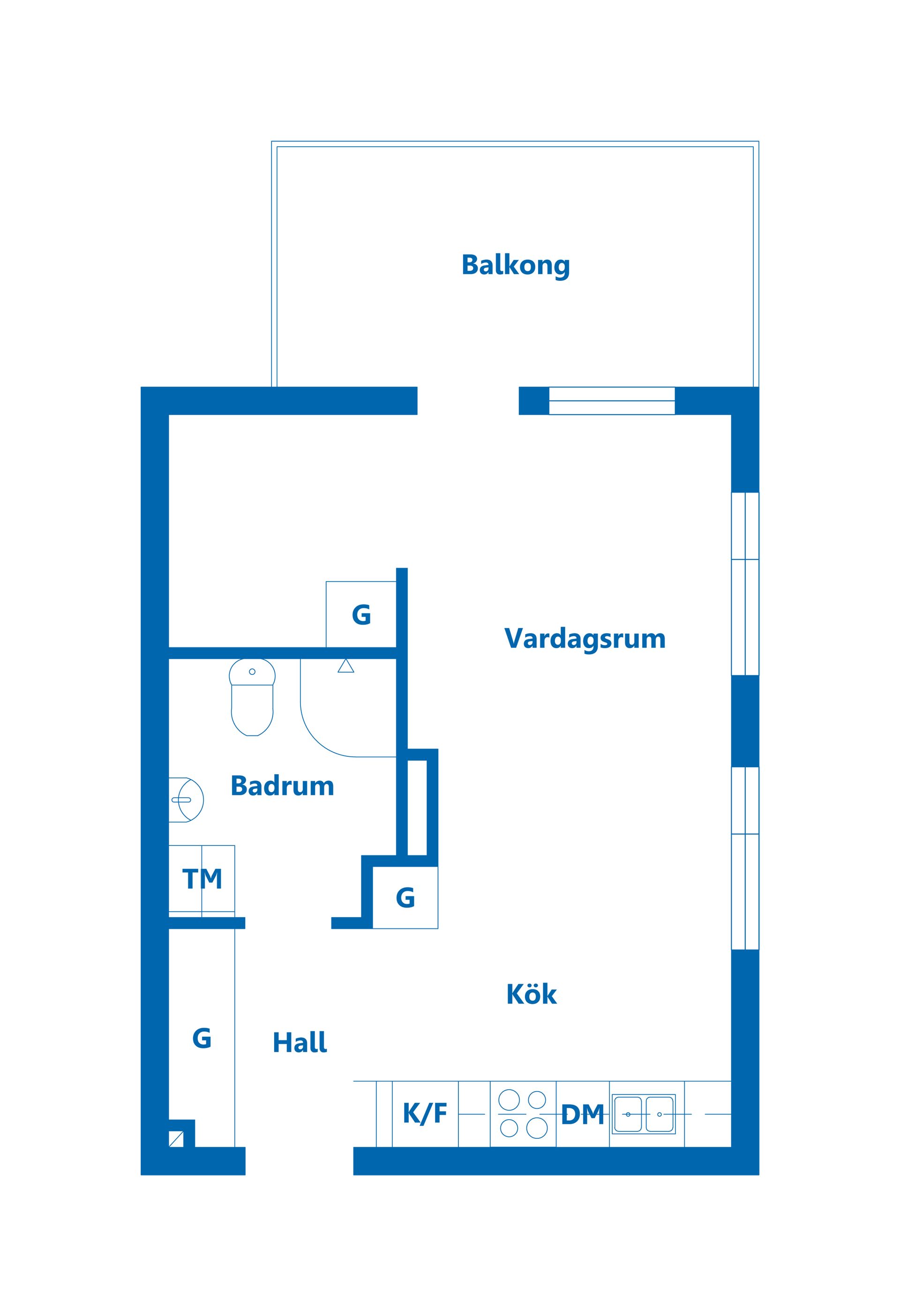 Bostadsrätt, Esplanaden 6, Centrala Norrtälje, Norrtälje