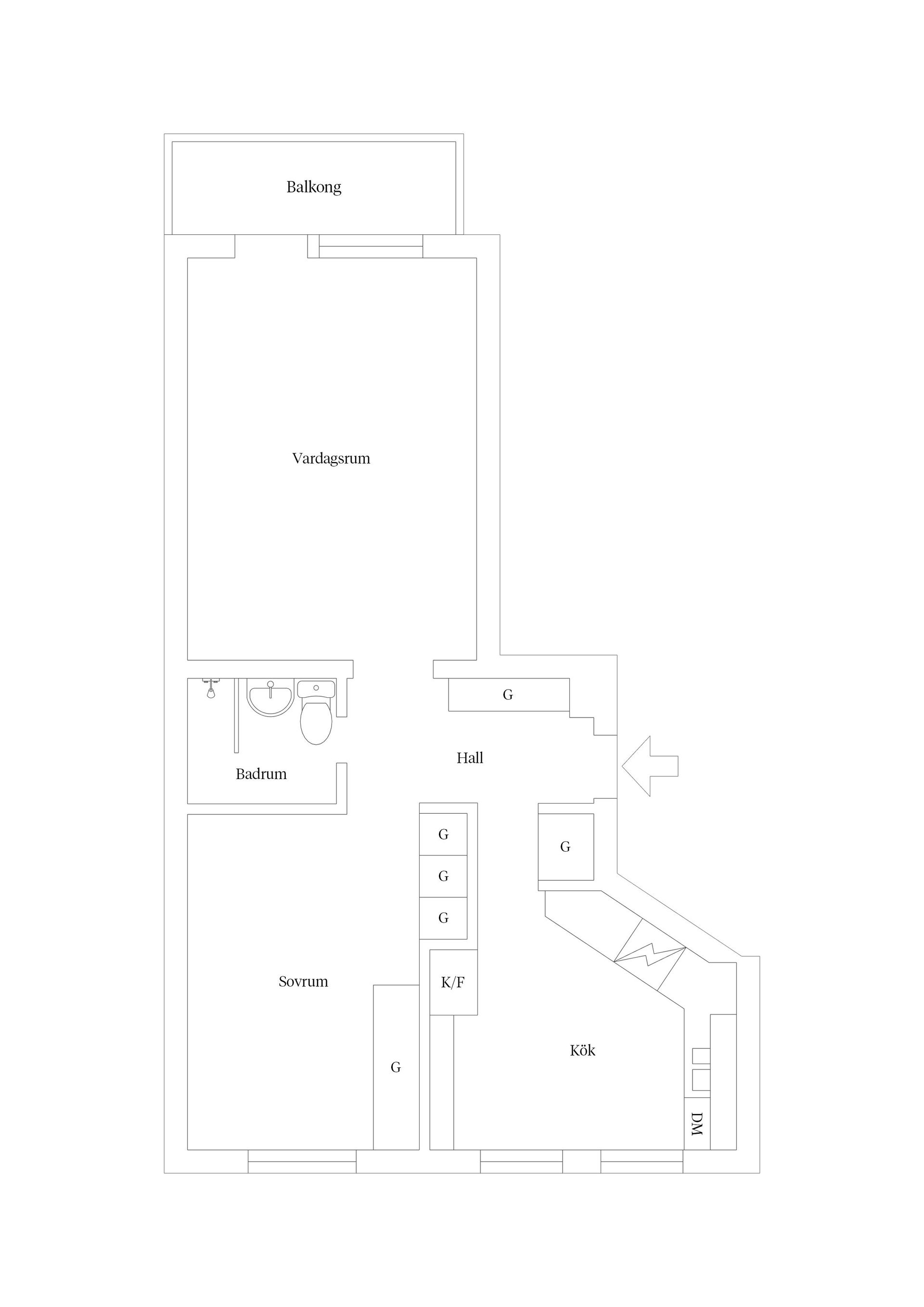 Bostadsrätt, Byggmästargatan 13C, Salabacke, Uppsala