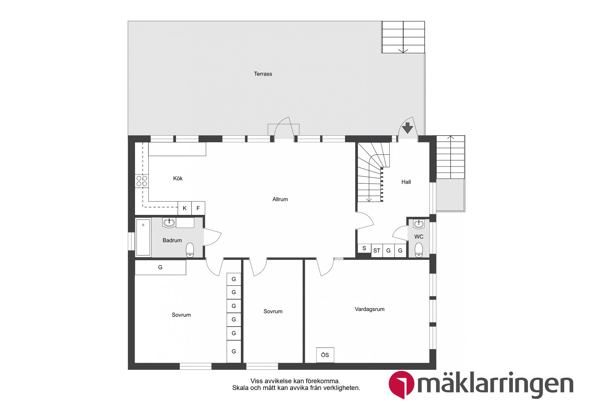 Villa, Nybodavägen 34, Västra Jakobsberg, Järfälla