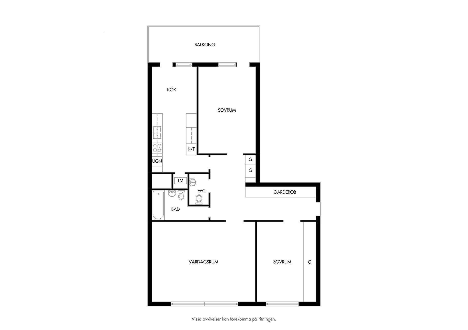 Bostadsrätt, Von Lingens Väg 33, Rosengård, Malmö