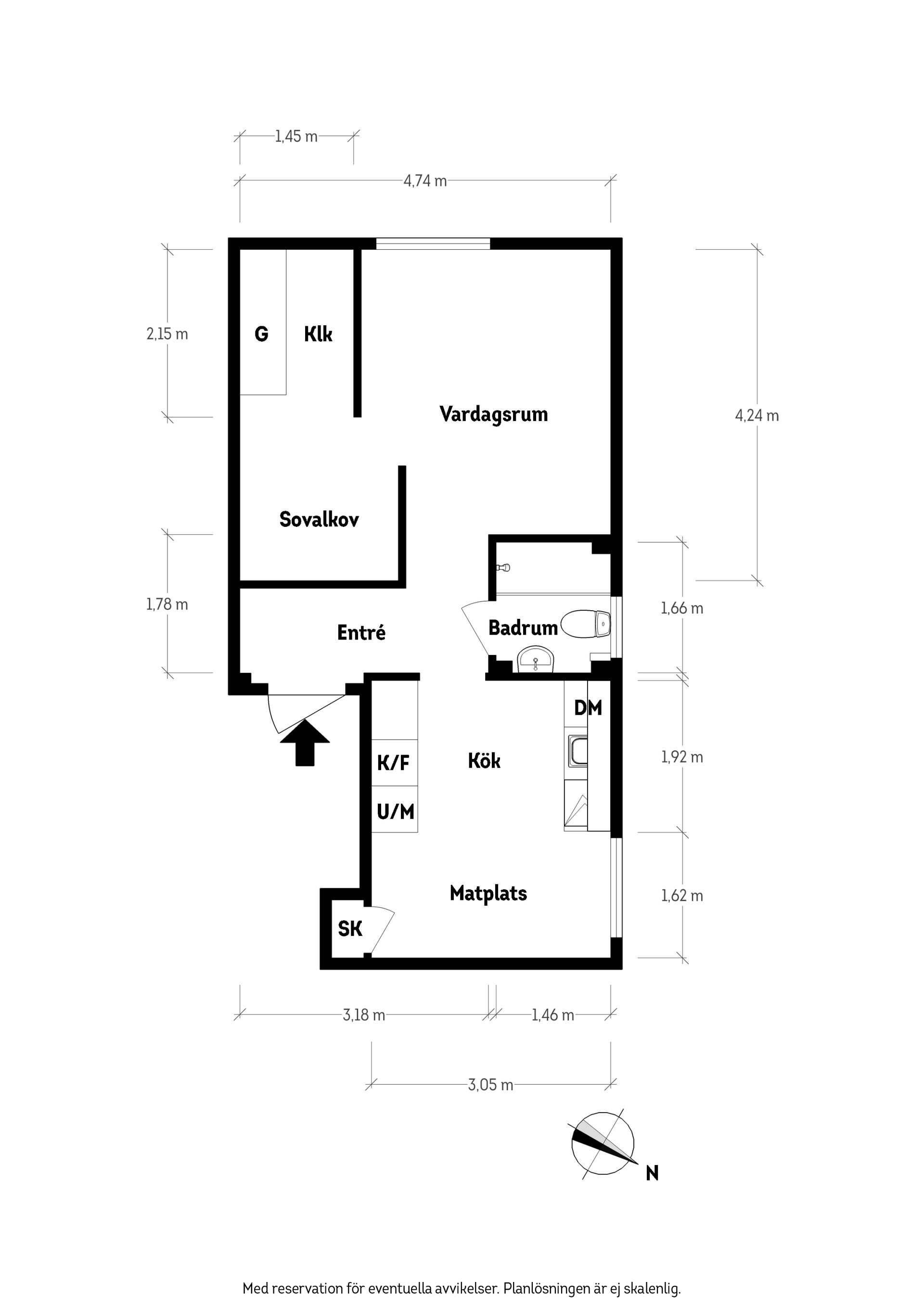 Bostadsrätt, Ahrenbergsgatan 4G, Munkebäck, Göteborg