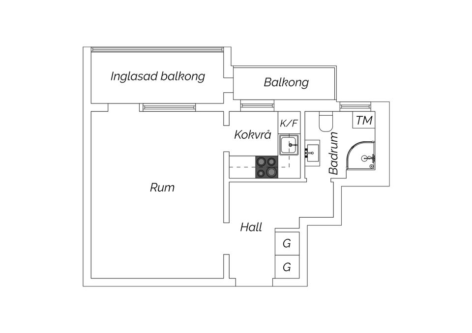Bostadsrätt, Vendelsfridsgatan 6B, Lorensborg, Malmö