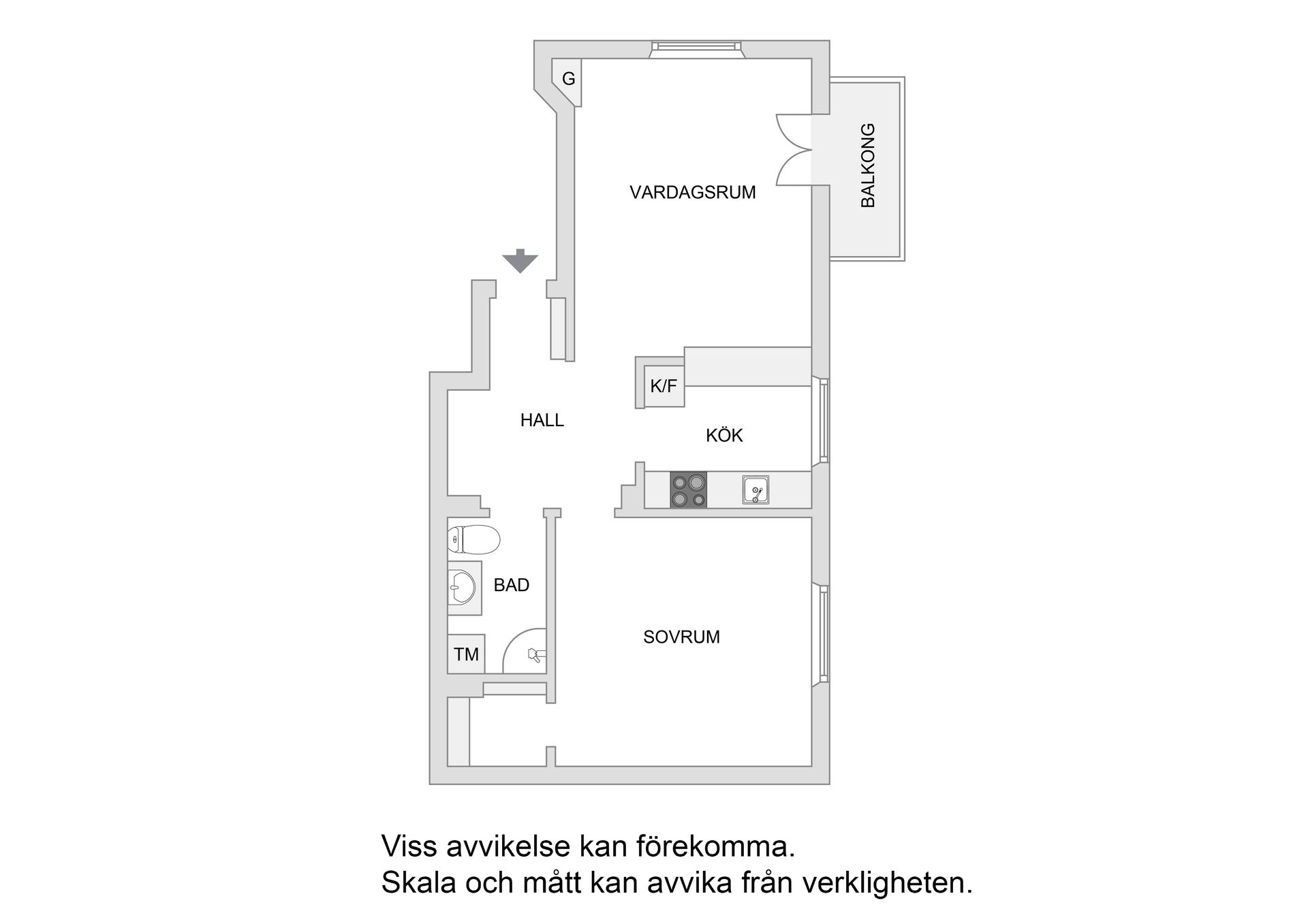 Bostadsrätt, Polhemsgatan 18B, 3 tr, Kungsholmen Norr Mälarstrand, Stockholm