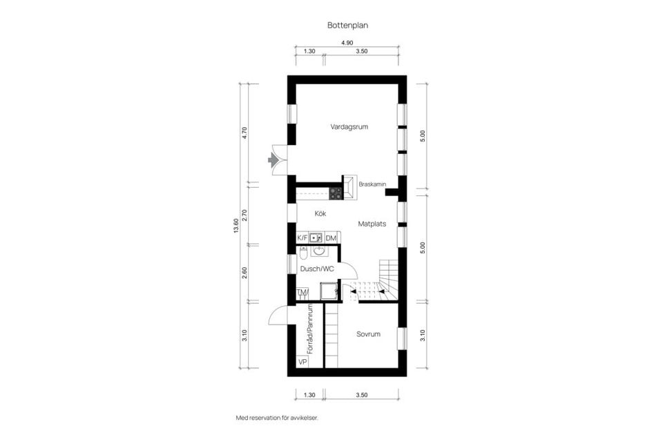 Villa, Liljestigen 8, Ugglarp, Falkenberg