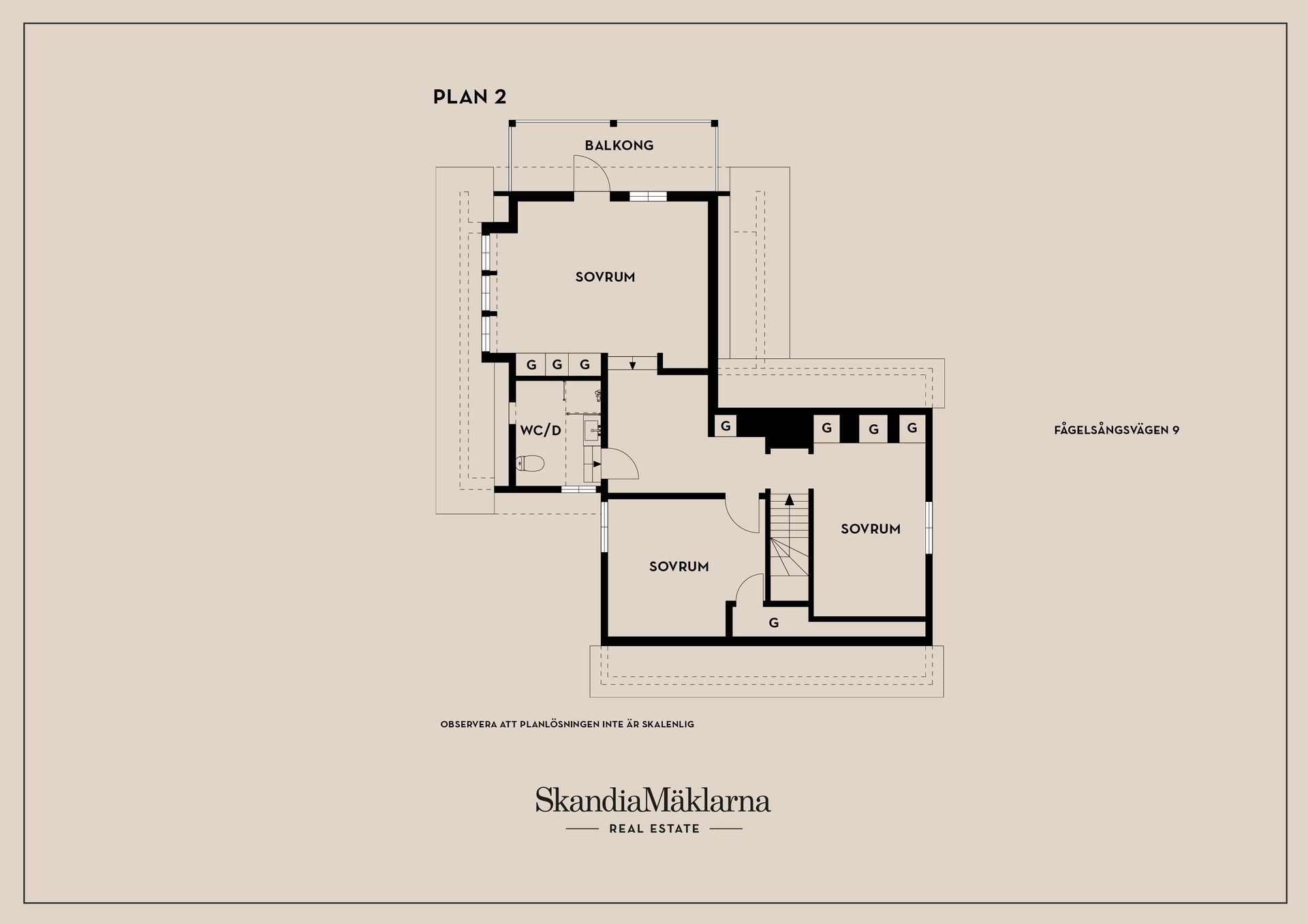 Villa, Fågelsångsvägen 9, Sommarro, Karlstad