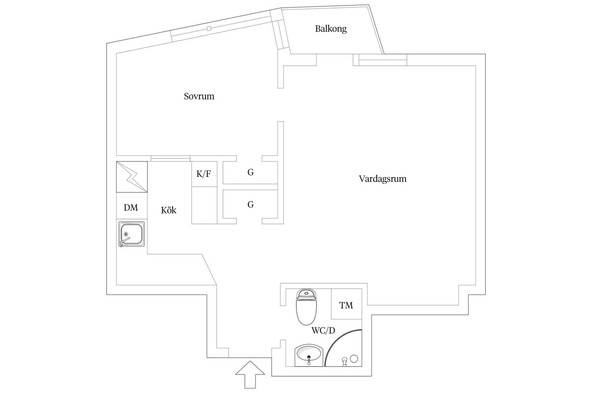 Bostadsrätt, Sysslomansgatan 11, 6 Tr, Kungsholmen - Norr Mälarstrand, Stockholm