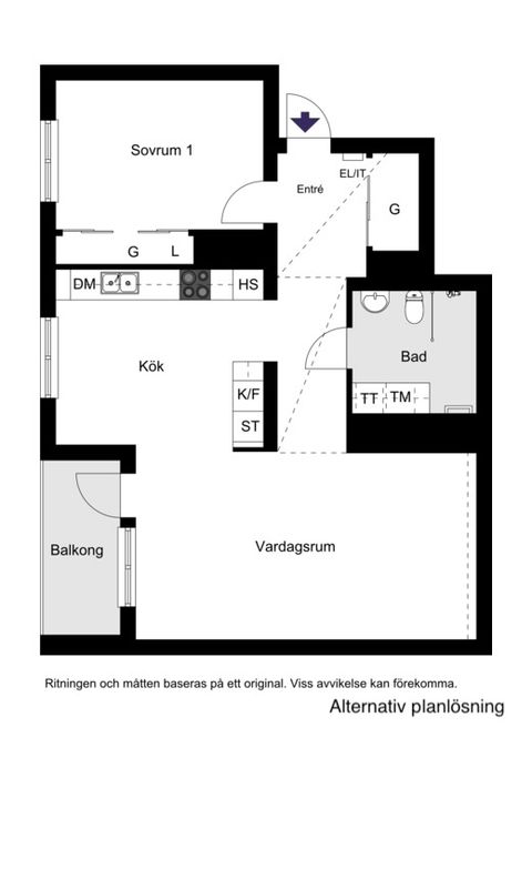Bostadsrätt, Årgångsgatan 1, Liljeholmskajen, Stockholm