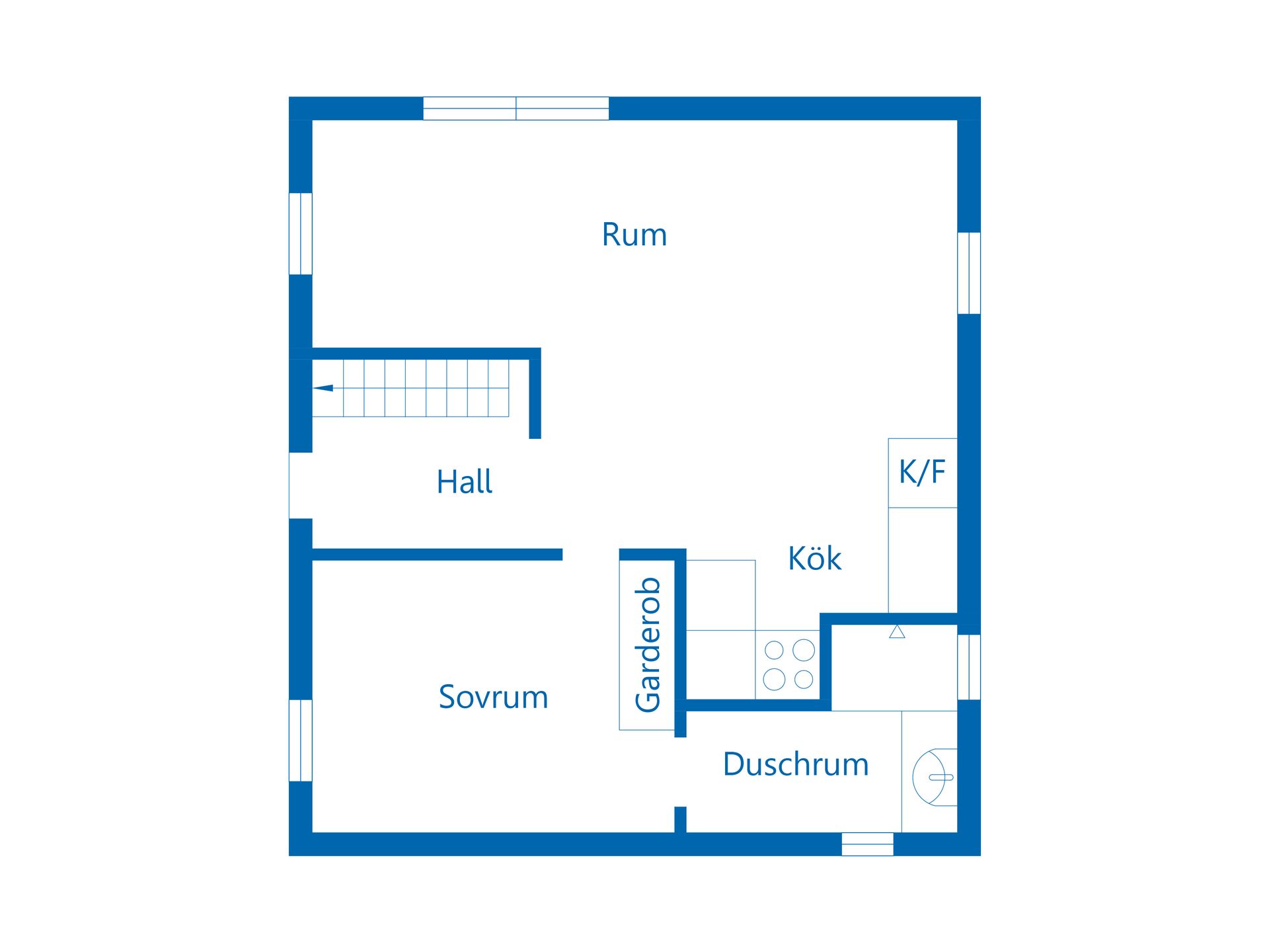 Fritidshus, Rödjavägen 2, Fjällboholmar, Norrtälje