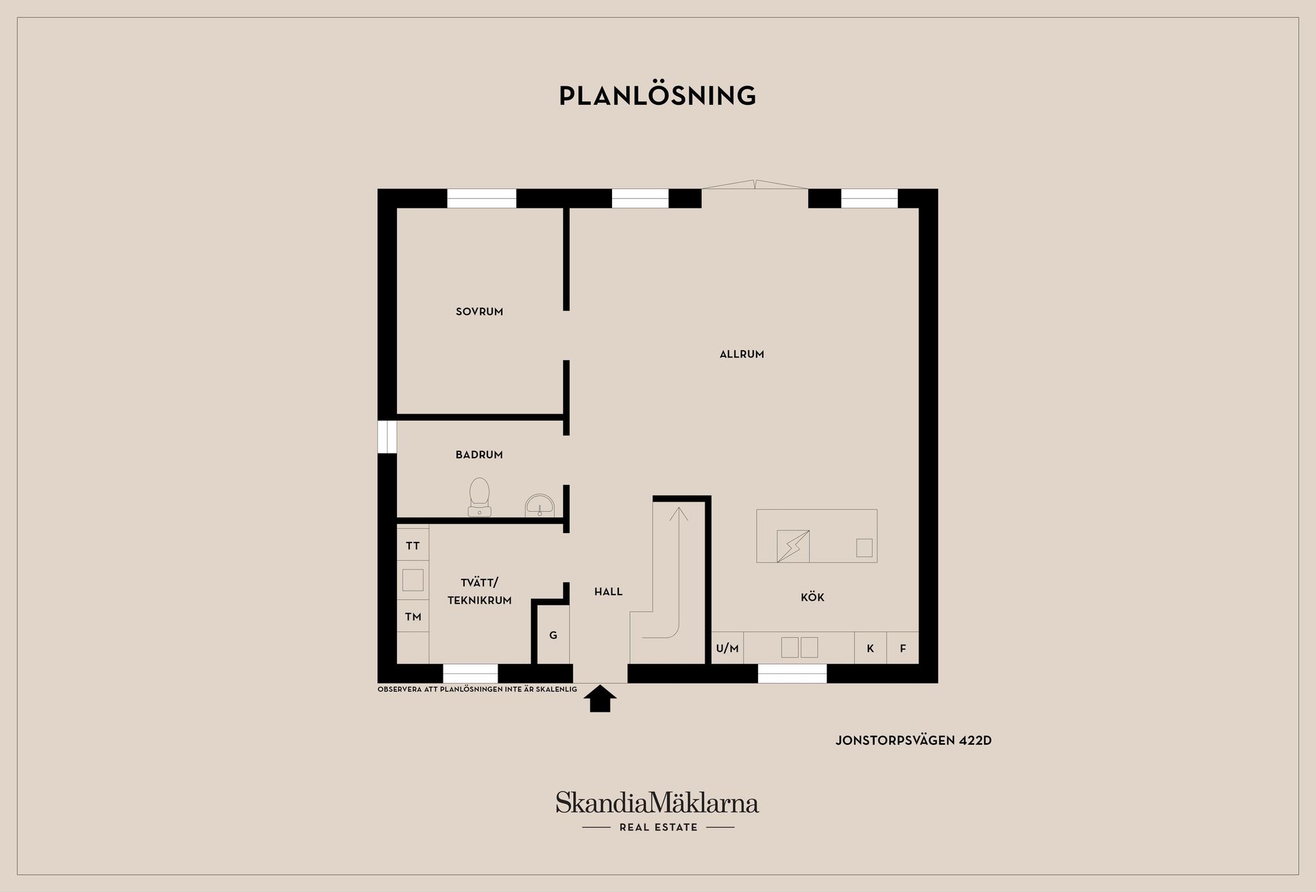 Radhus, Jonstorpsvägen 422D, Allerum, Helsingborg