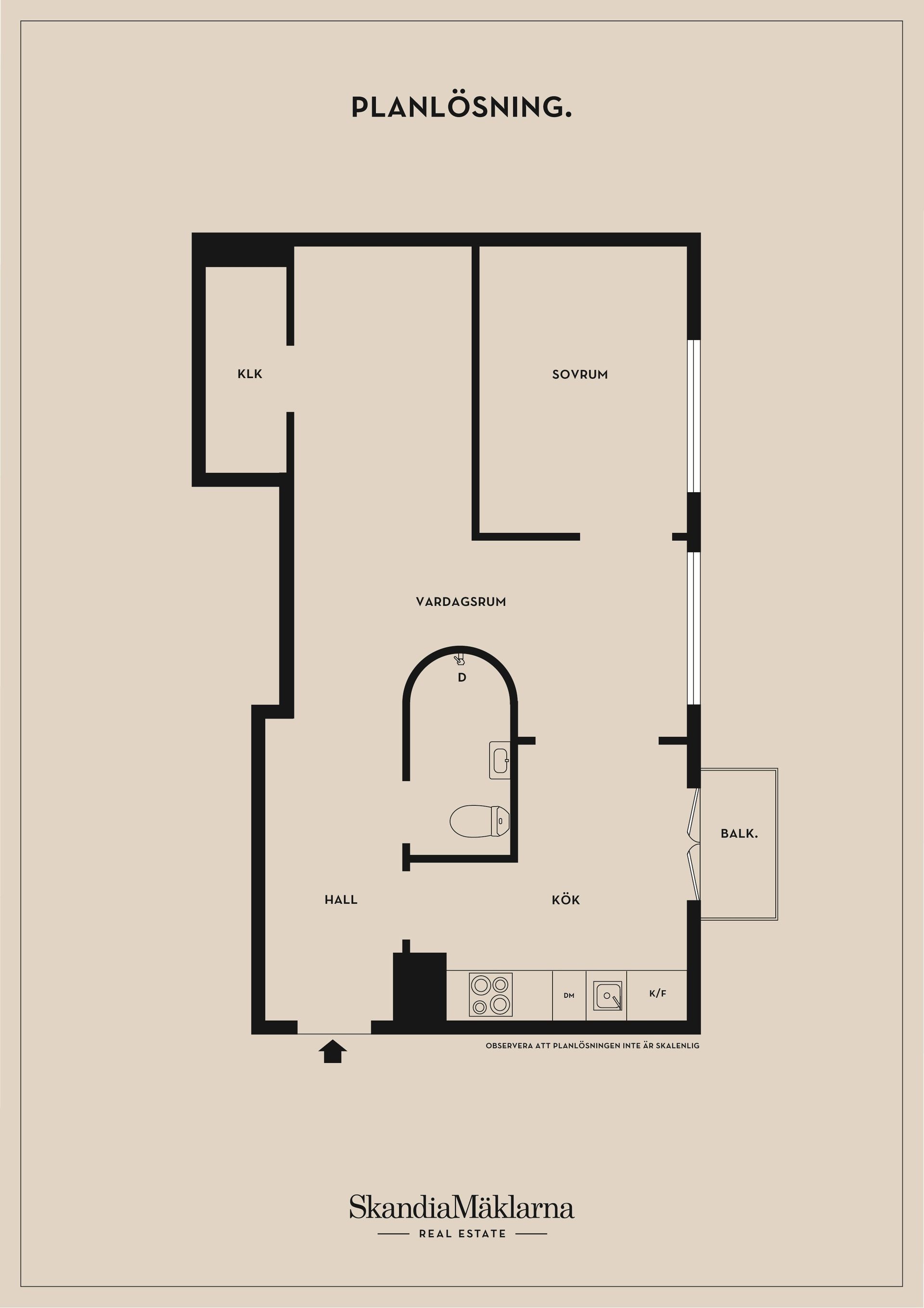 Bostadsrätt, Karlbergsvägen 32B, 1,5 tr, Vasastan, Stockholm