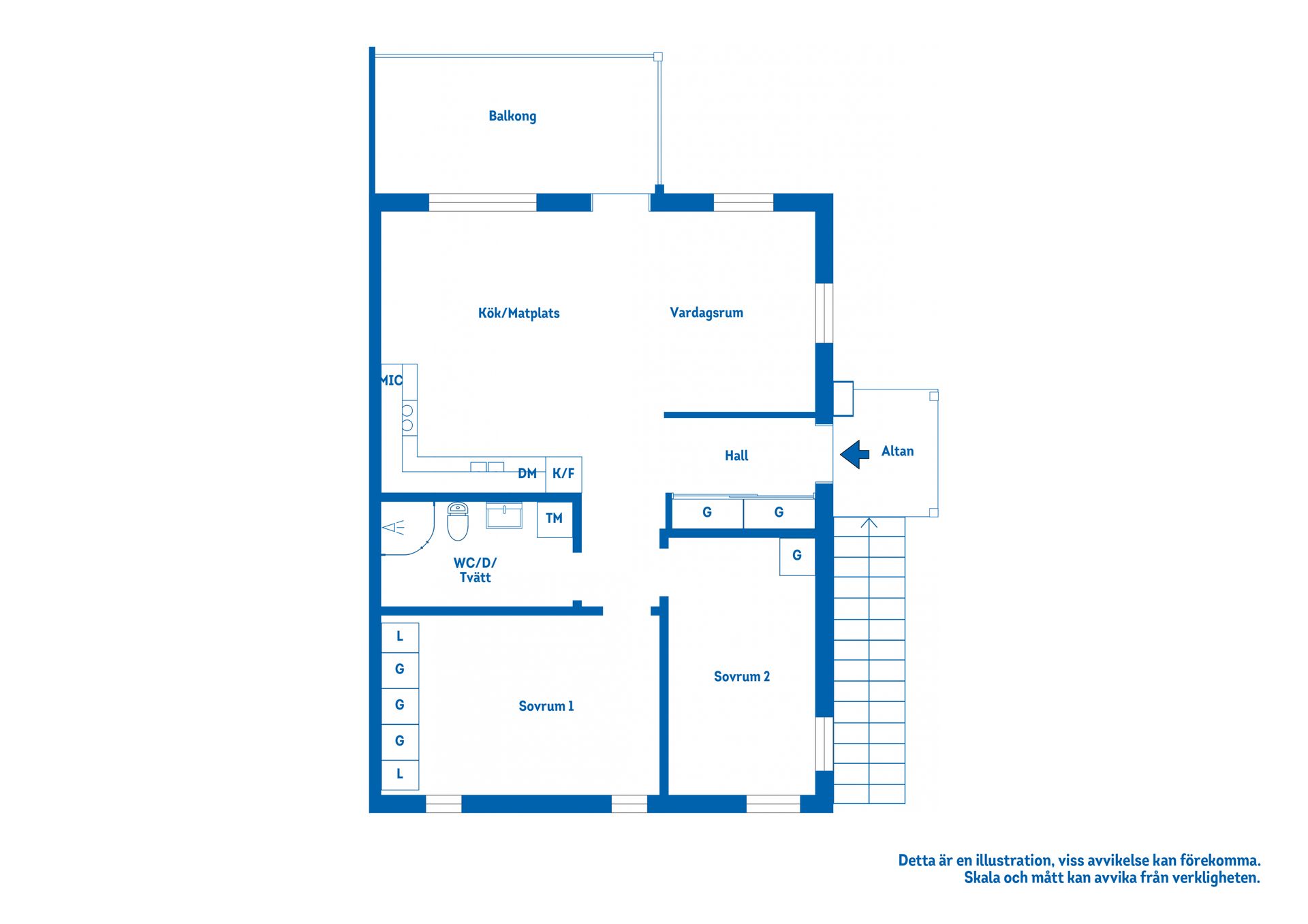 Bostadsrätt, Björnbärsbacken 3B, Katrineholm Talltullen, Katrineholm