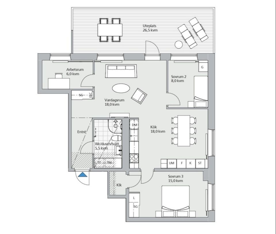 Bostadsrätt, Uggleberget 12, Hovås, Göteborg