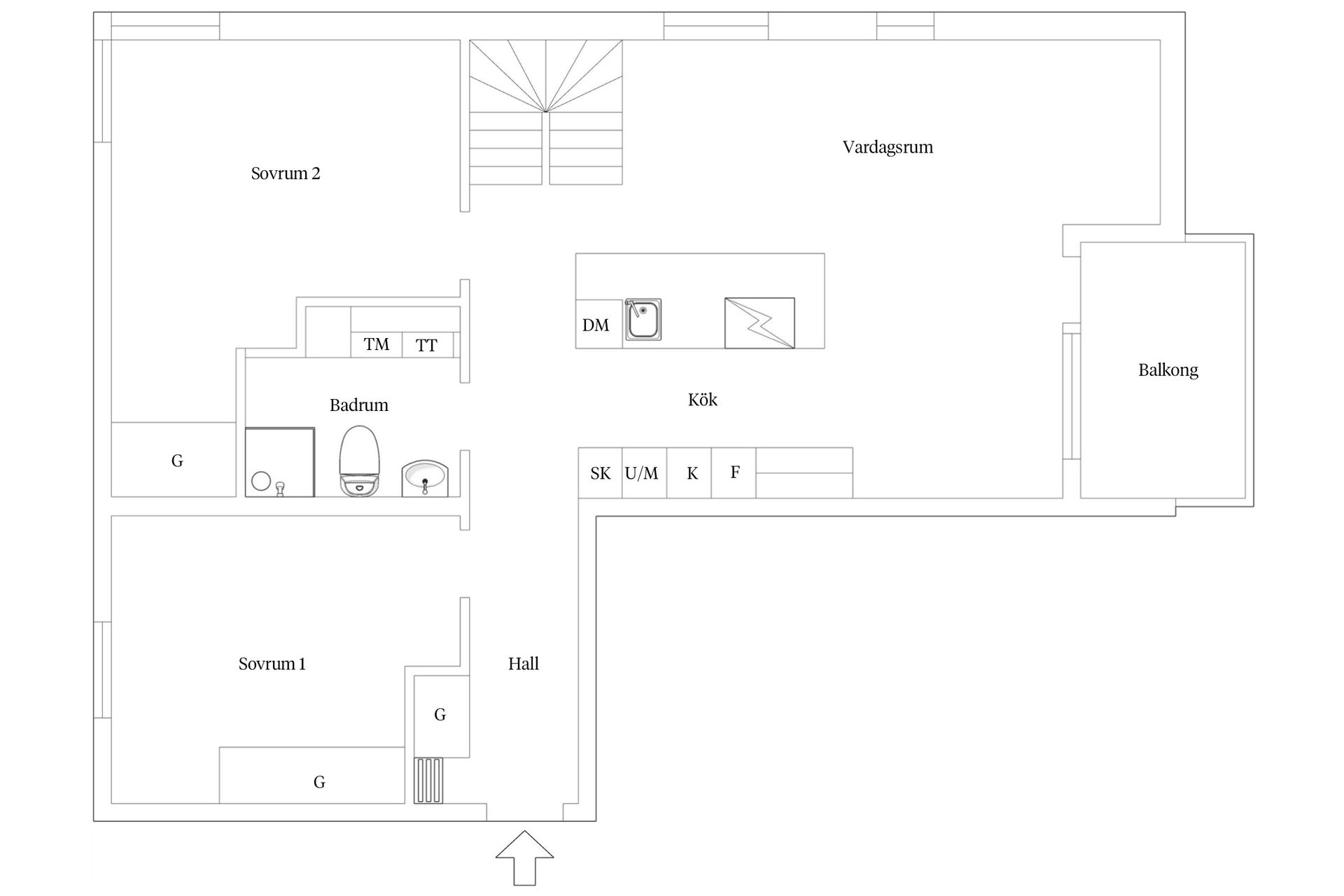 Bostadsrätt, A R Lorents gata 61, Majorna - Klippan, Göteborg