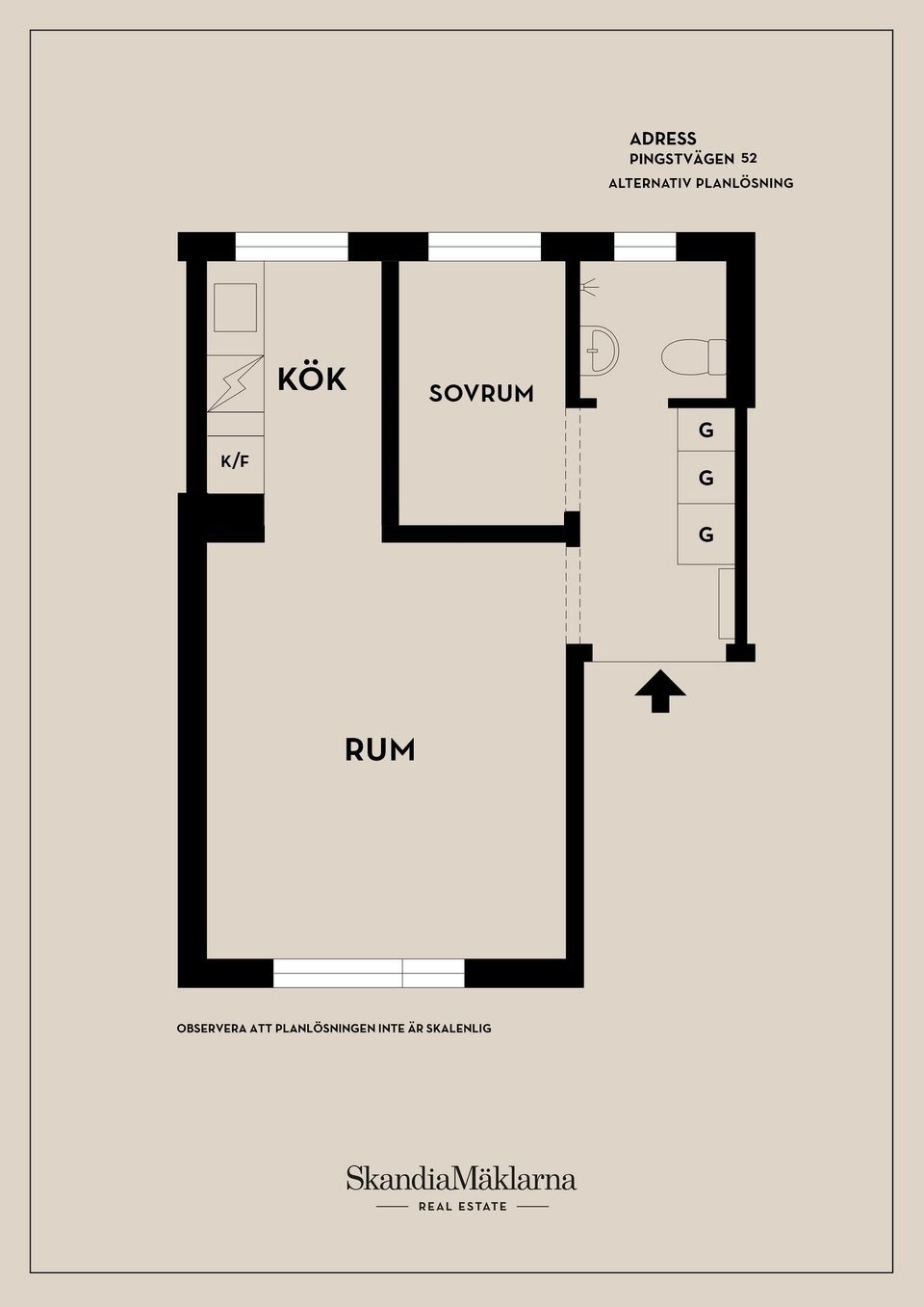 Bostadsrätt, Pingstvägen 52, Telefonplan / Midsommarkransen, Stockholm