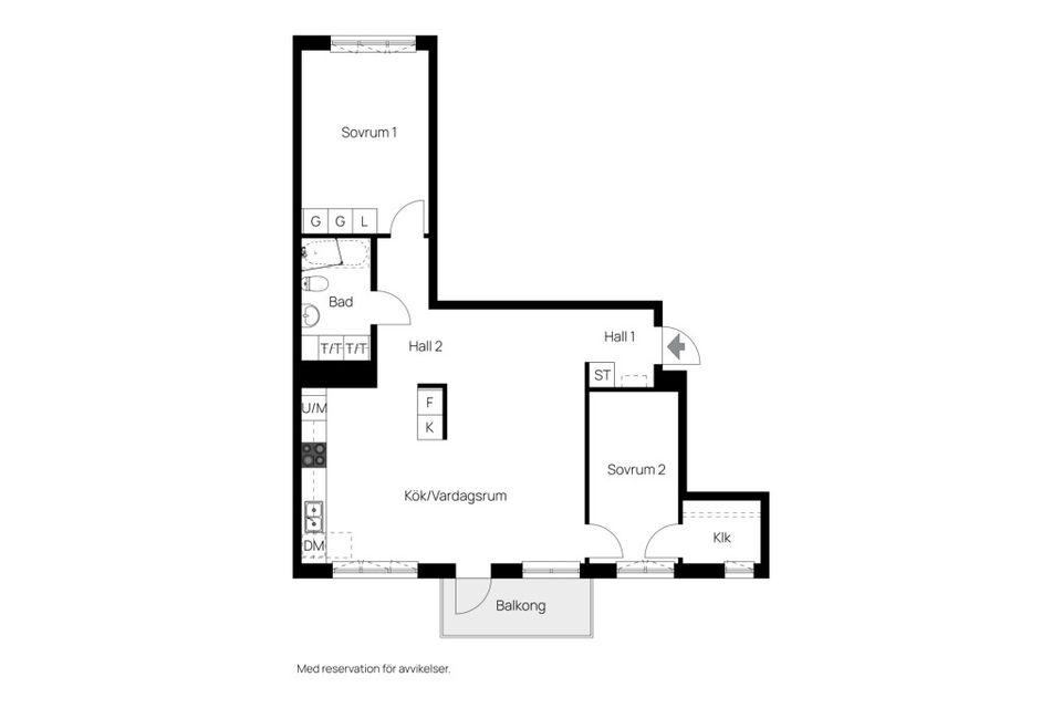 Bostadsrätt, Skogängsvägen 36, Spånga  - Bromsten, Stockholm