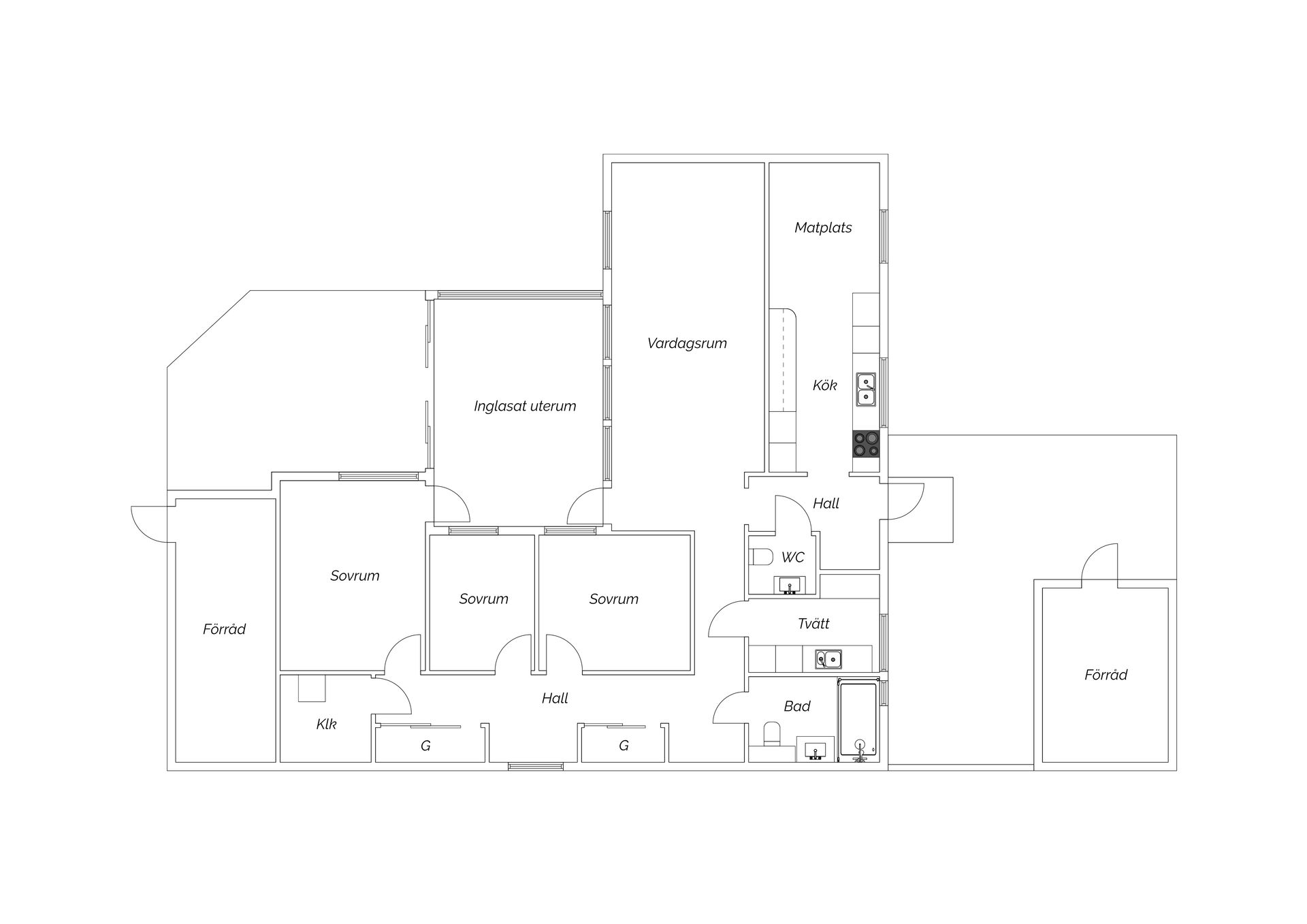 Villa, Lastbåtsvägen 32, Alnö, Sundsvall