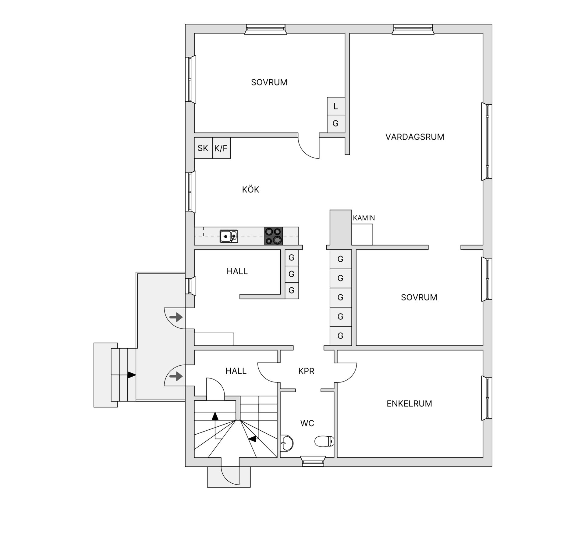 Villa, Brännavägen 50, Brännan, Skellefteå