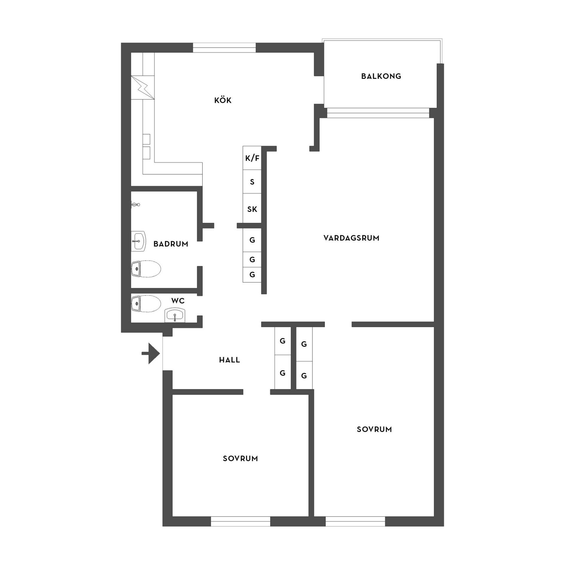 Bostadsrätt, Måstavägen 15B, Måsta, Eskilstuna