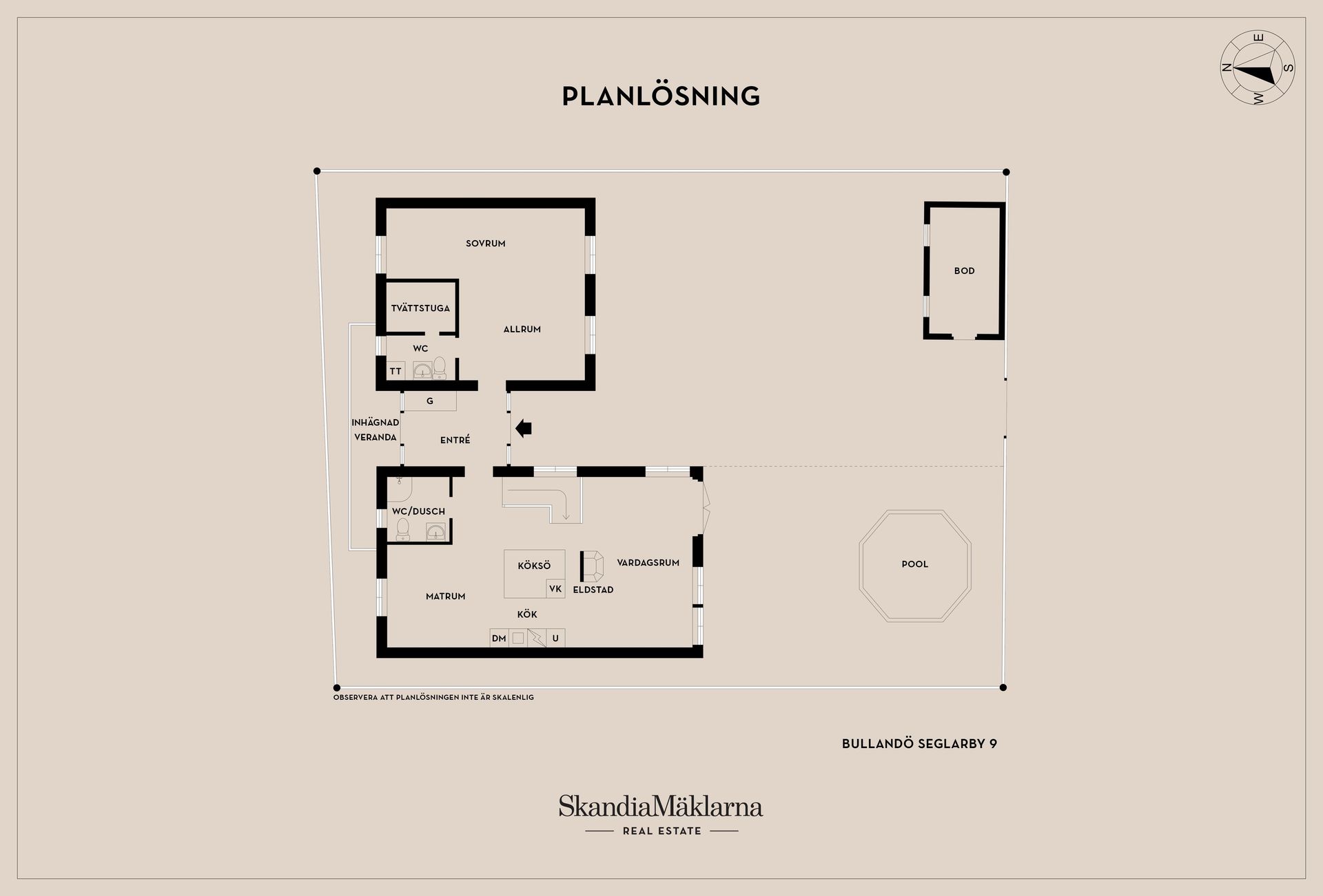 Villa, Bullandö seglarby 9, Älvsala/Bullandö, Värmdö