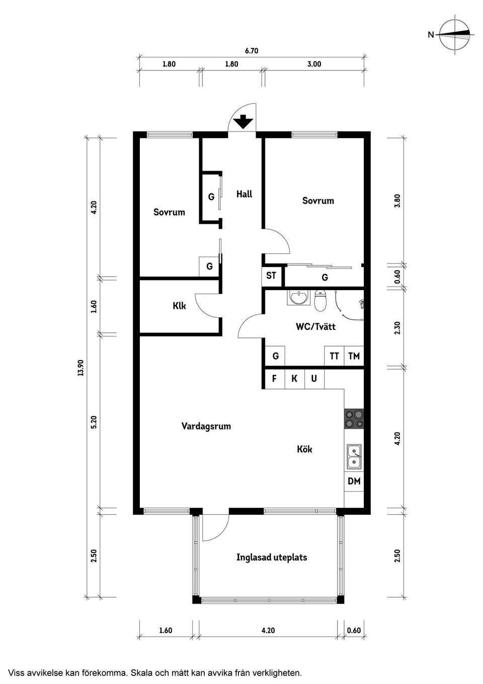 Bostadsrätt, Edsgatan 24 D, Nordstan, Vänersborg