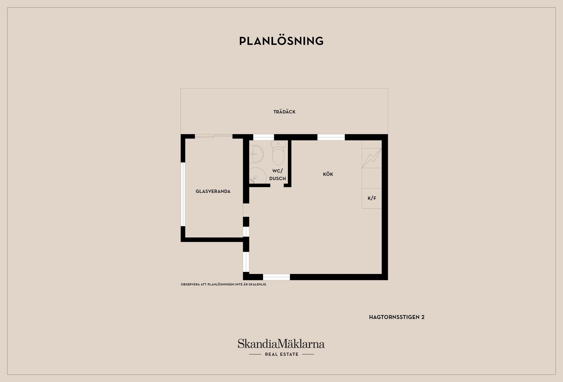 Fritidshus, Hagtornsstigen 2, Svebråta, Hjo