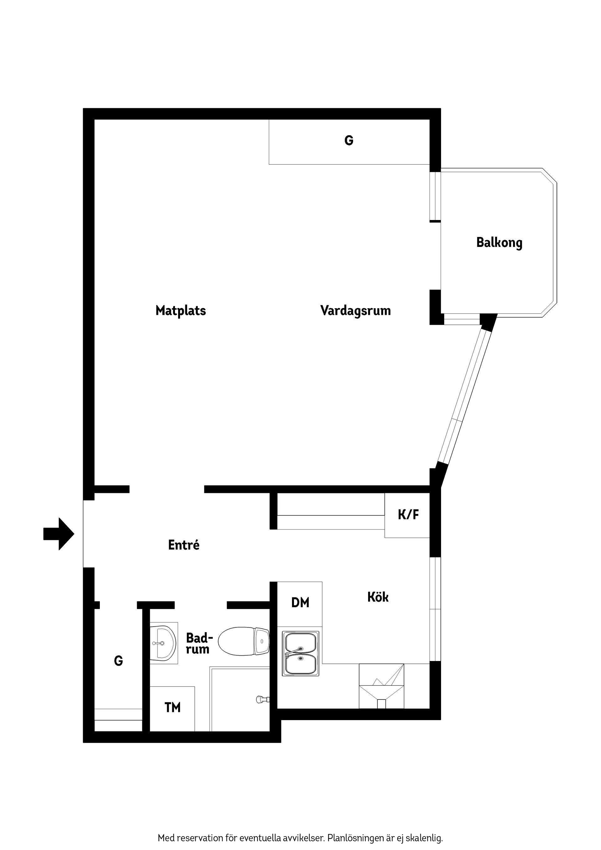 Bostadsrätt, Sadelmakaregatan 1A, Söder, Kristianstad