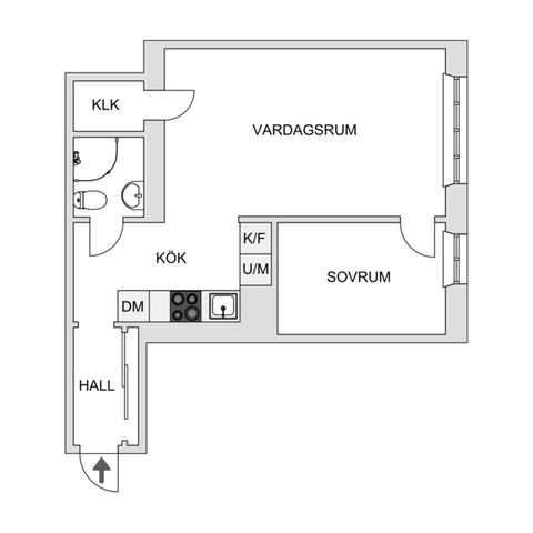 Bostadsrätt, Borgmästargatan 9, Södermalm - Sofia, Stockholm