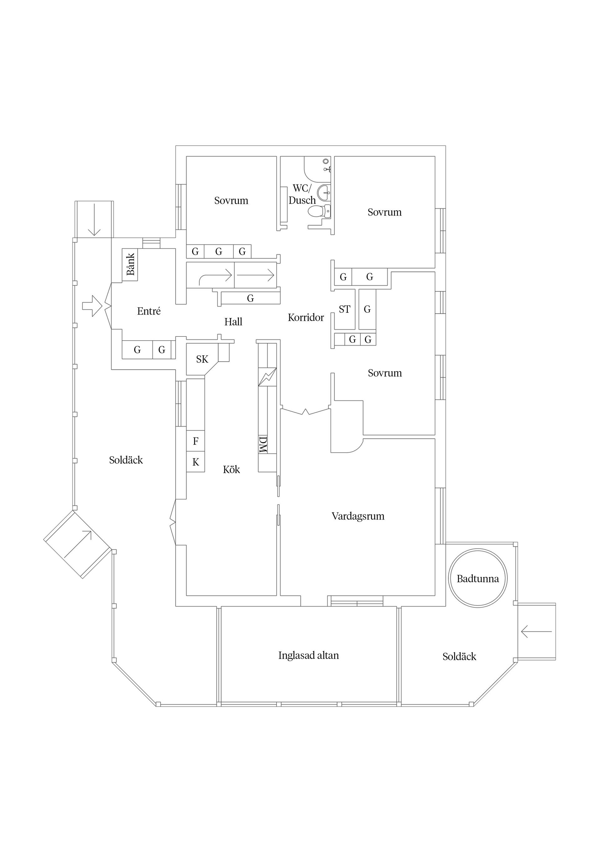 Villa, Sjövägen 4, Lucksta, Sundsvall