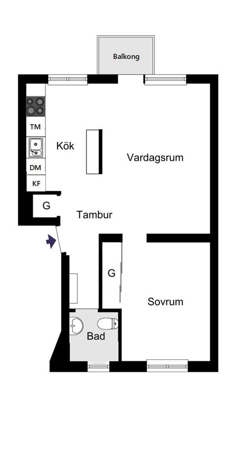 Bostadsrätt, Sparbanksvägen 44, 2 tr, Hägerstensåsen, Stockholm